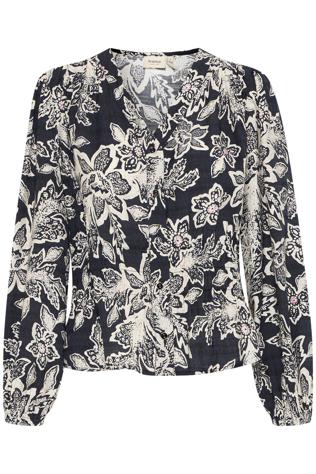 Fransa ARIANA Blouse - Black