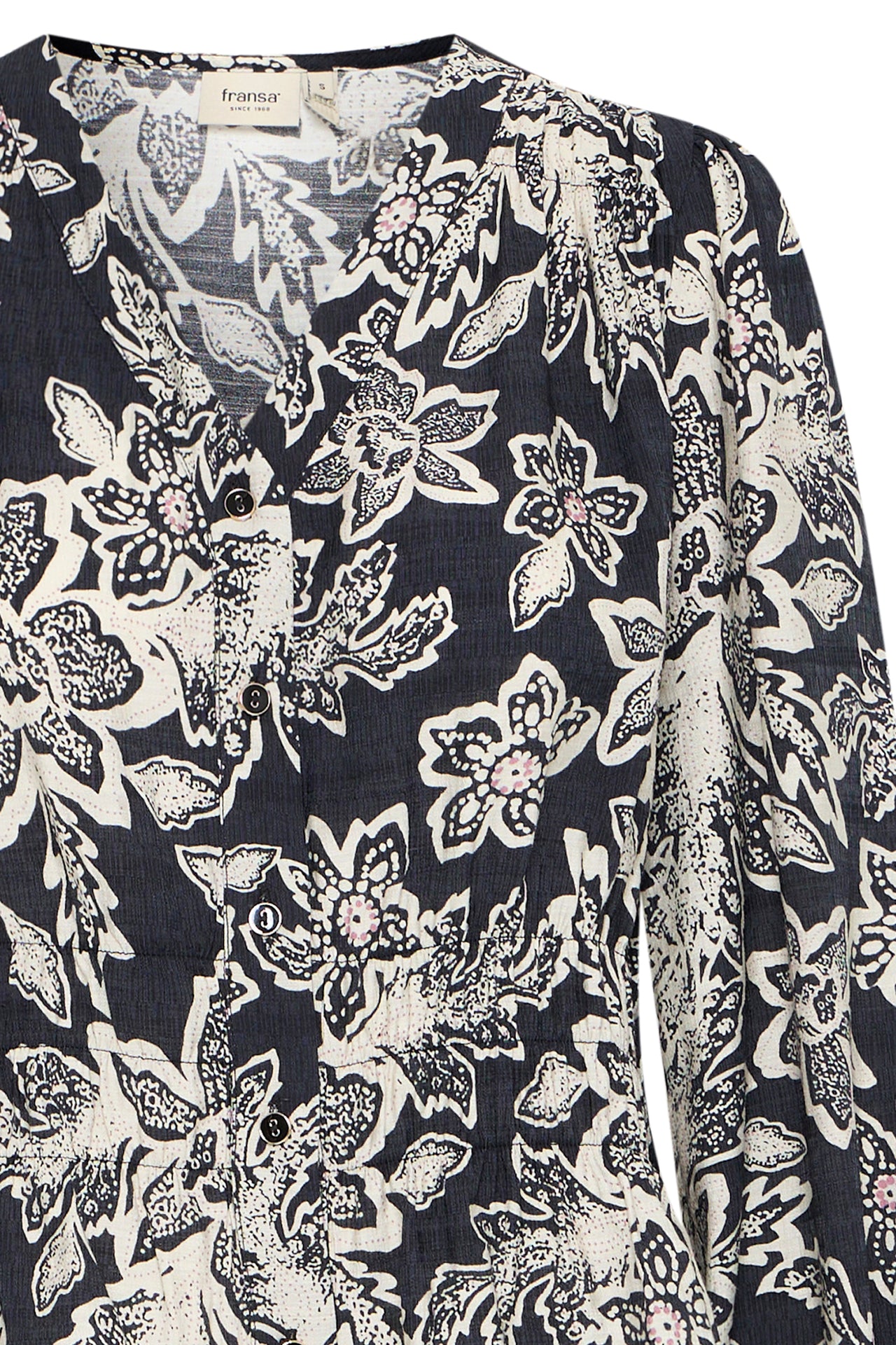 Fransa ARIANA Blouse - Black
