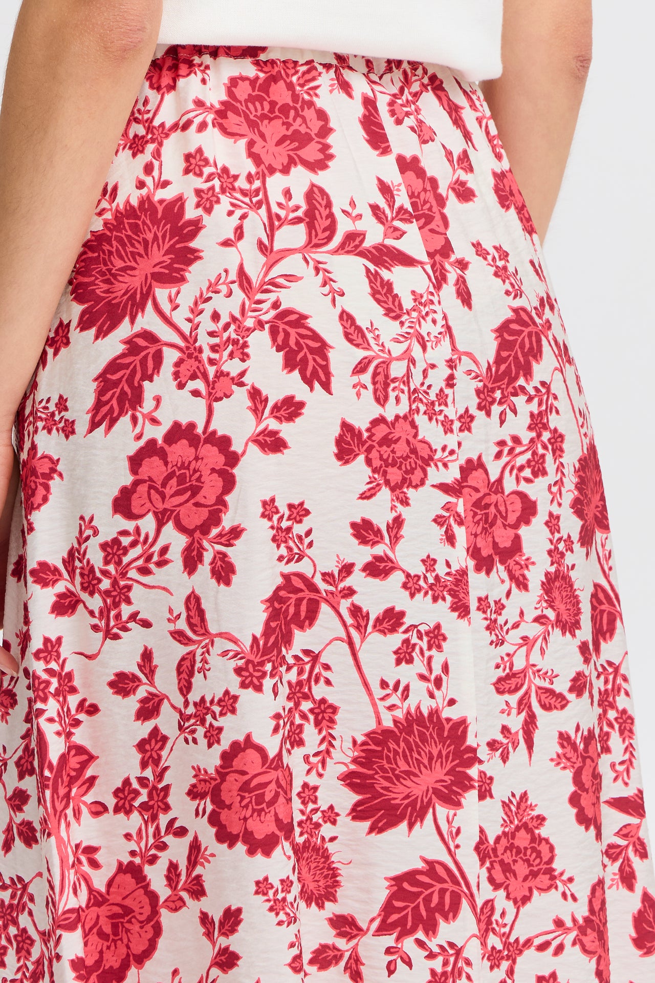 Fransa Hita Teaberry Skirt