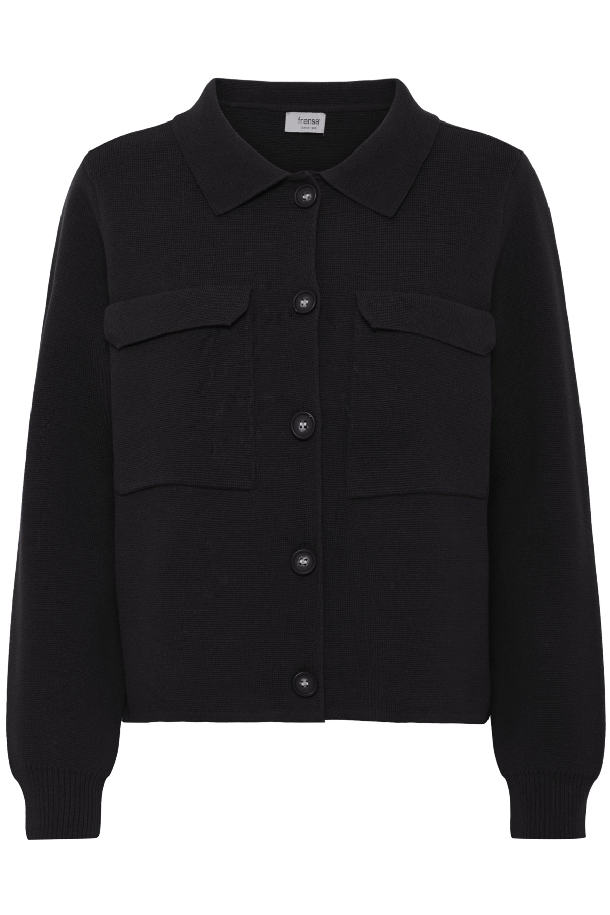 Fransa RITA Cardigan - Black
