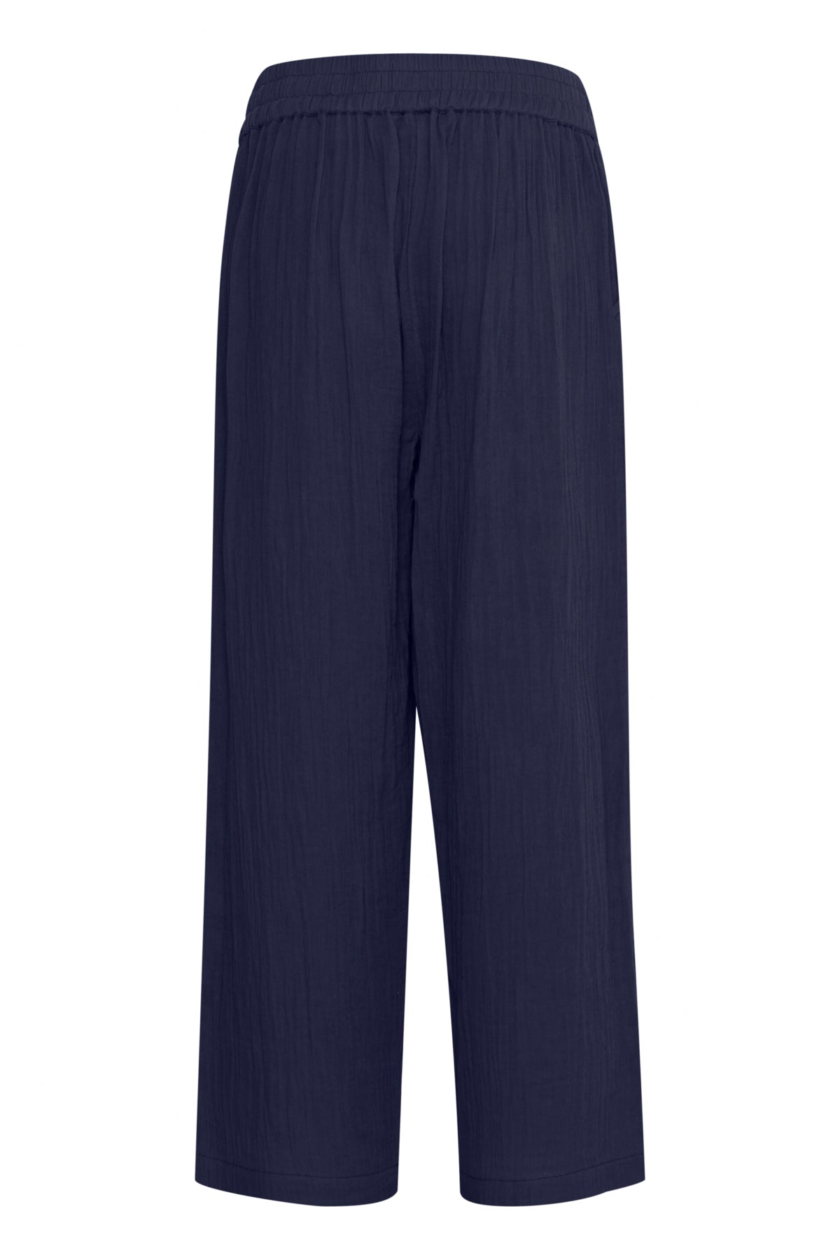 Fransa Manua Navy Cotton Cullots