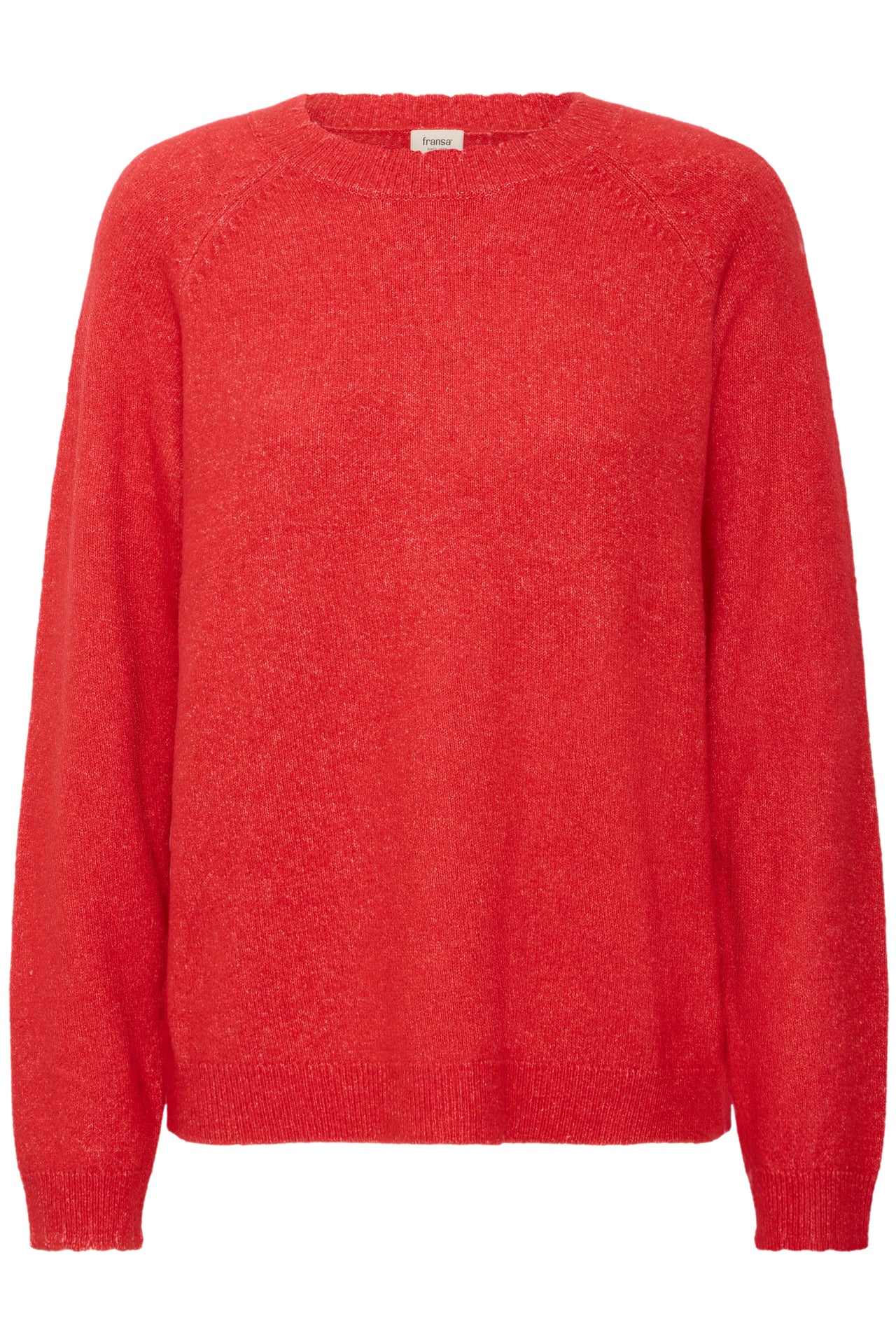 Fransa KANVA Jumper - Mars Red Melange