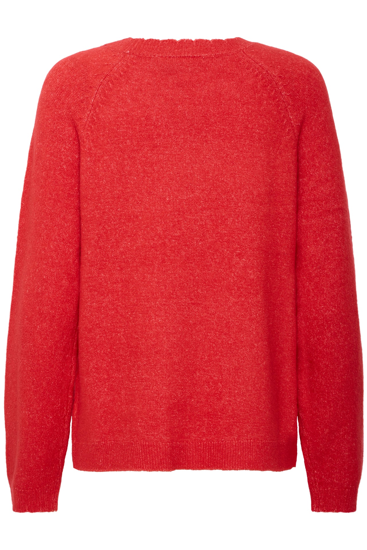Fransa KANVA Jumper - Mars Red Melange