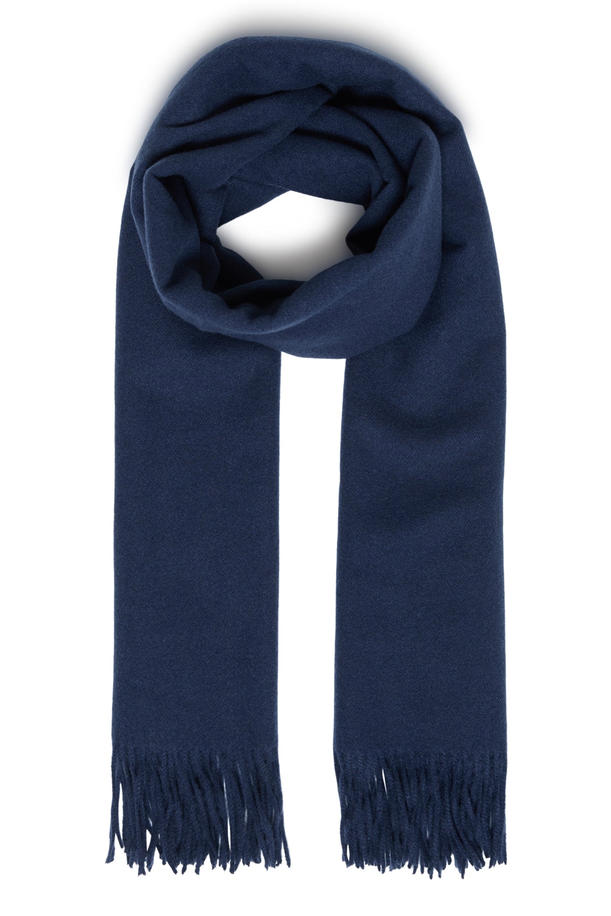 Fransa PASMIRA Scarf - Navy Blazer Melange