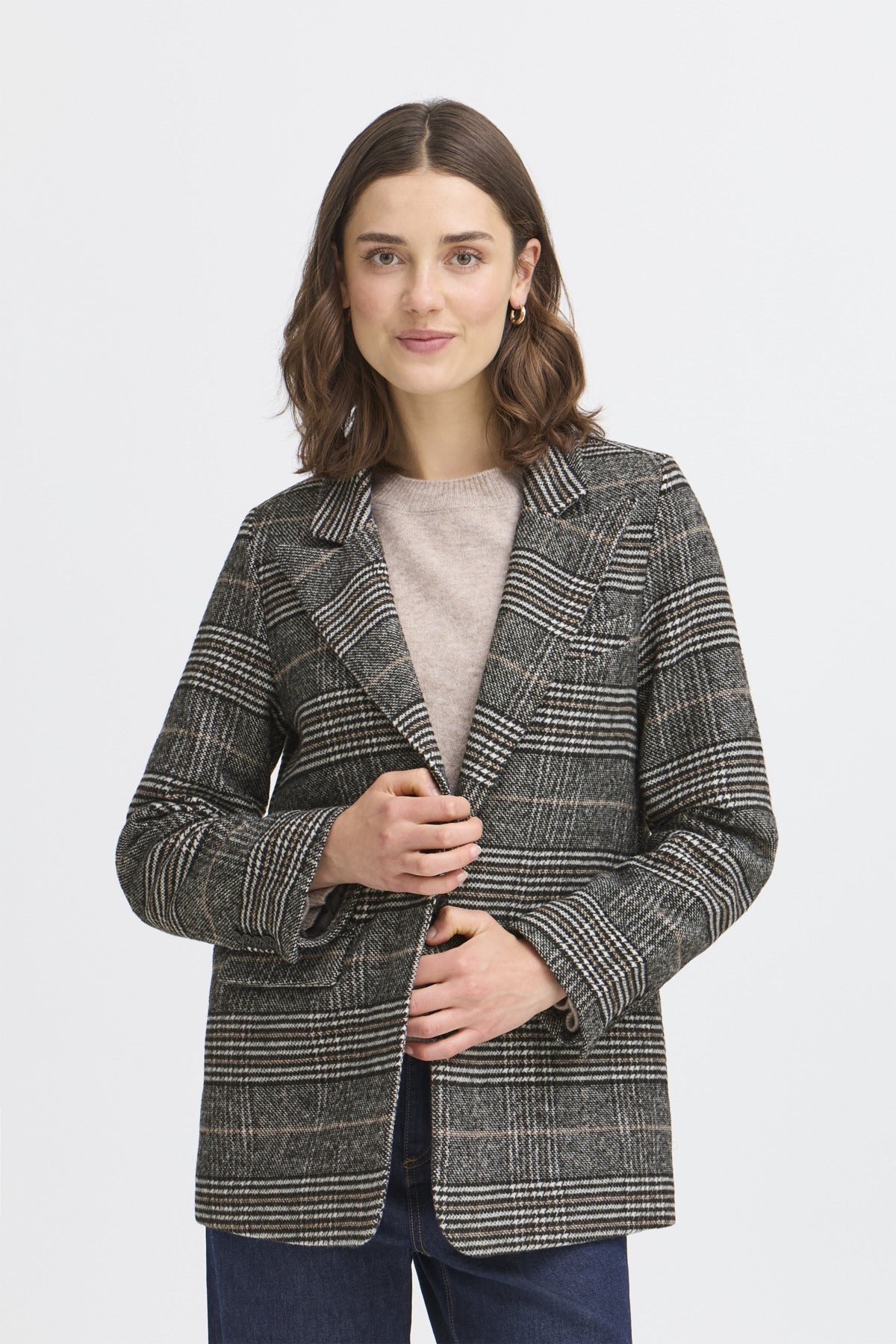Fransa CAMILLE Blazer - Black Mix