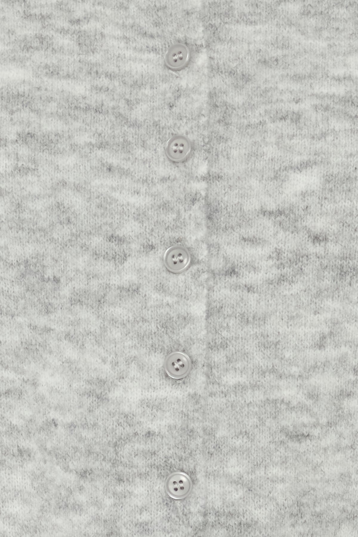Fransa SANNY Cardigan - Light Grey Melange