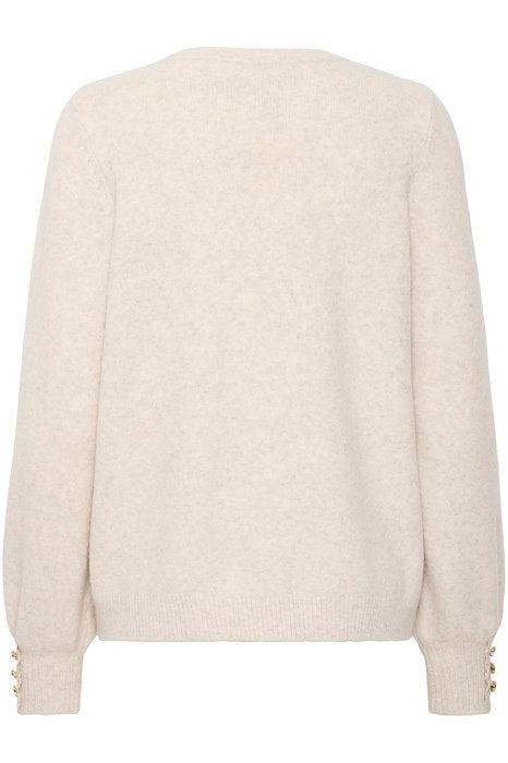 Fransa ELLEN Jumper - Oatmeal Melange