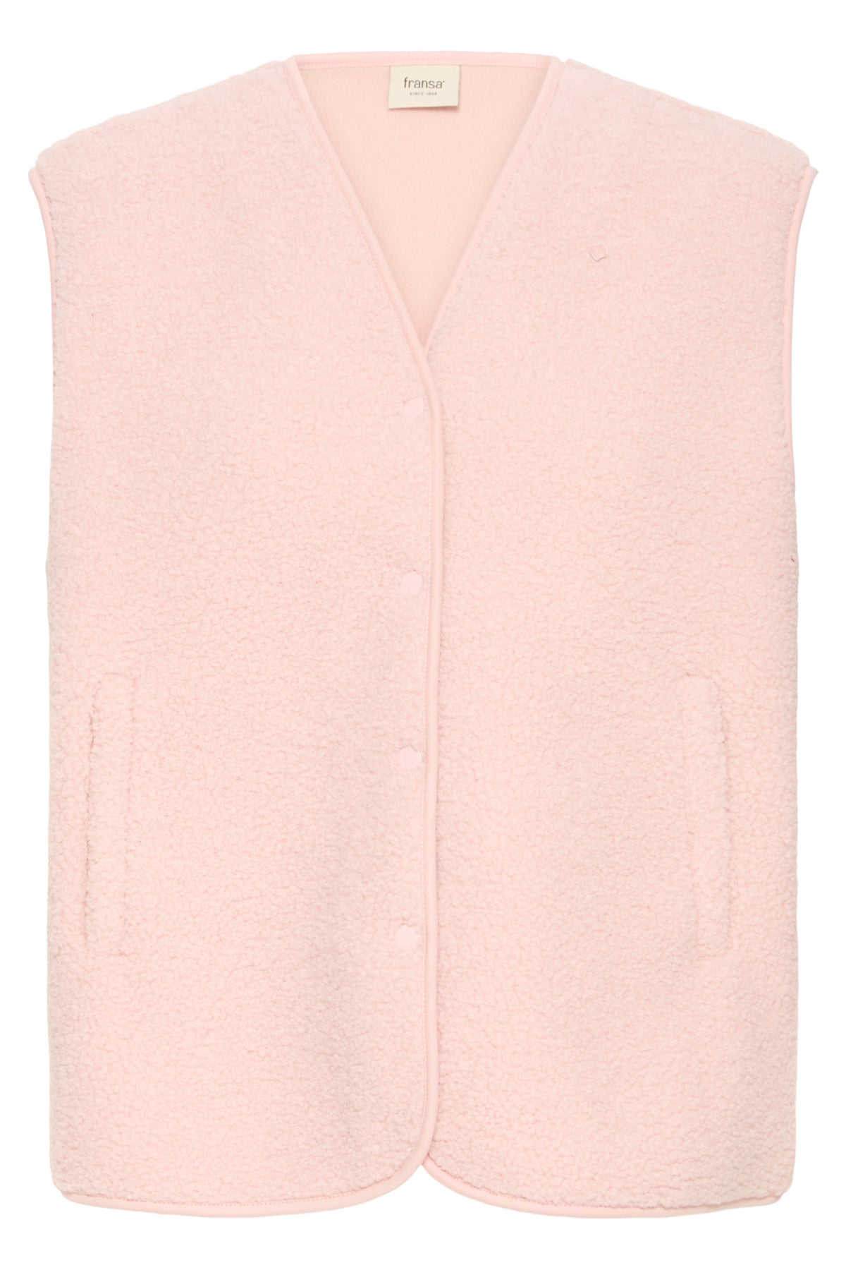 Fransa GWYNNE Waistcoat - Rose Smoke