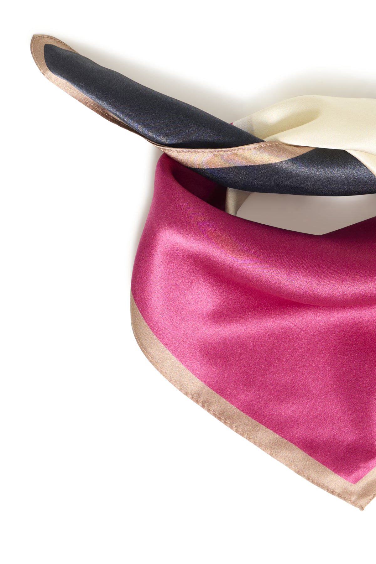 Fransa SILLA Silk Scarf - Check Sirah