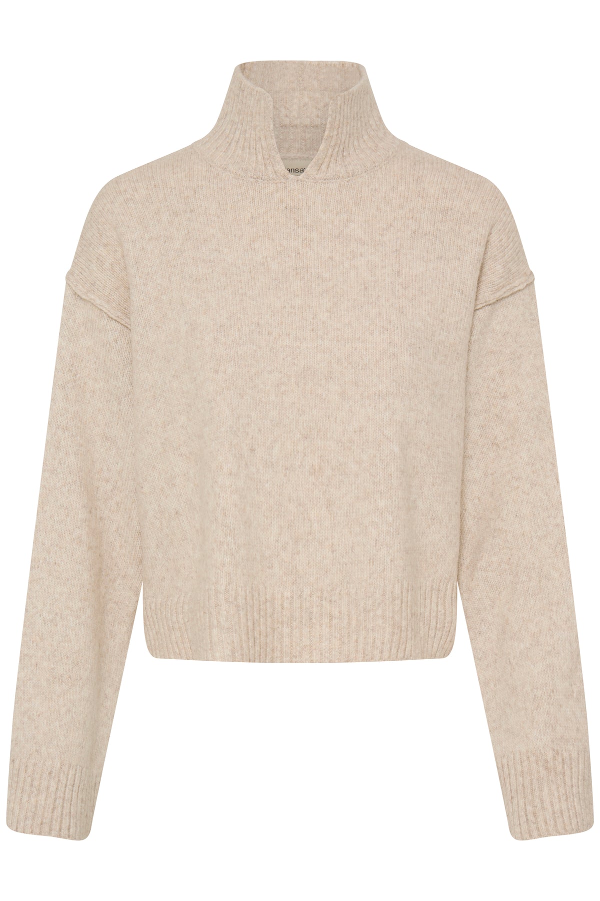 Fransa GIGI Jumper - Oatmelal Melange
