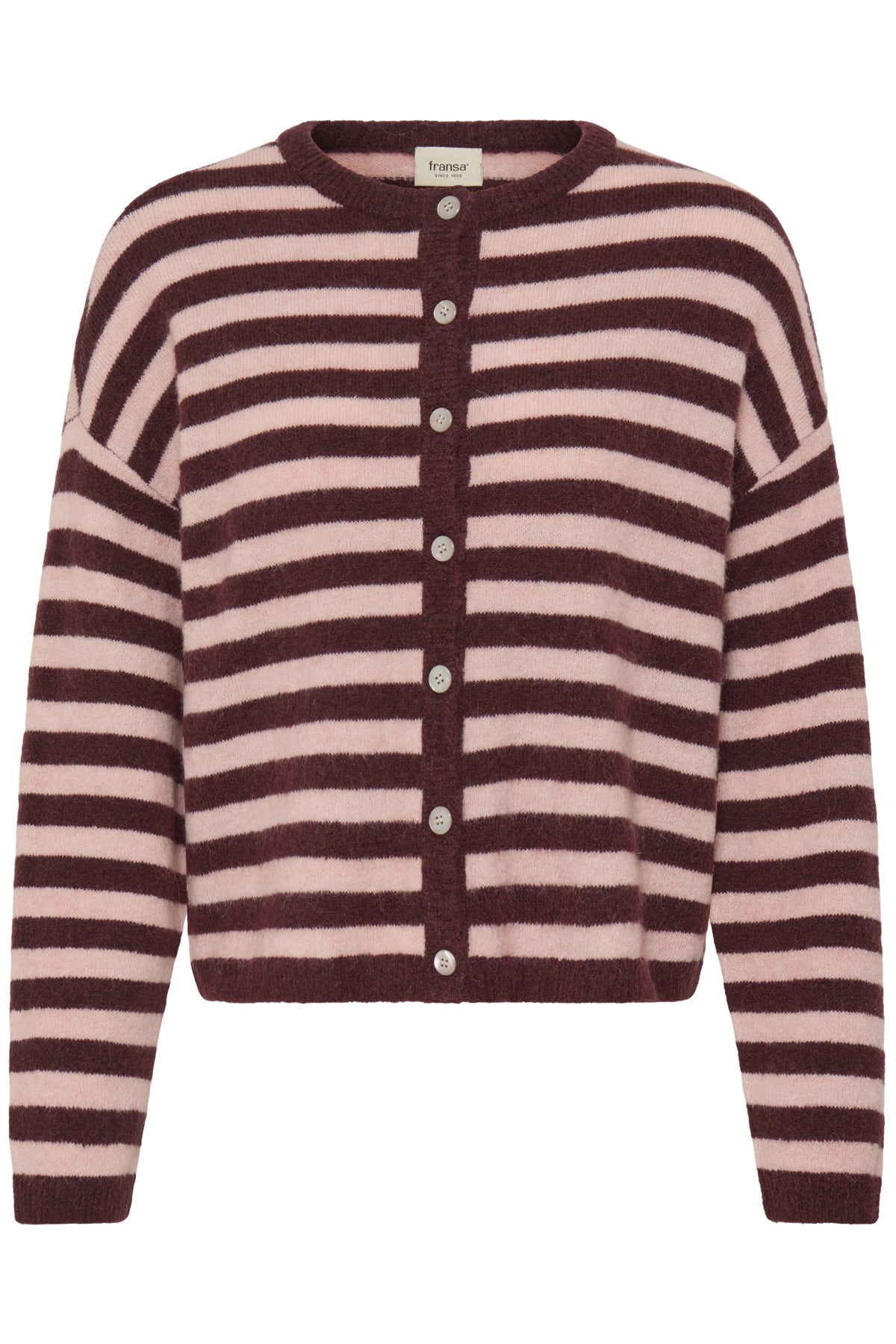 Fransa IDA Cardigan - Port Royal Stripe