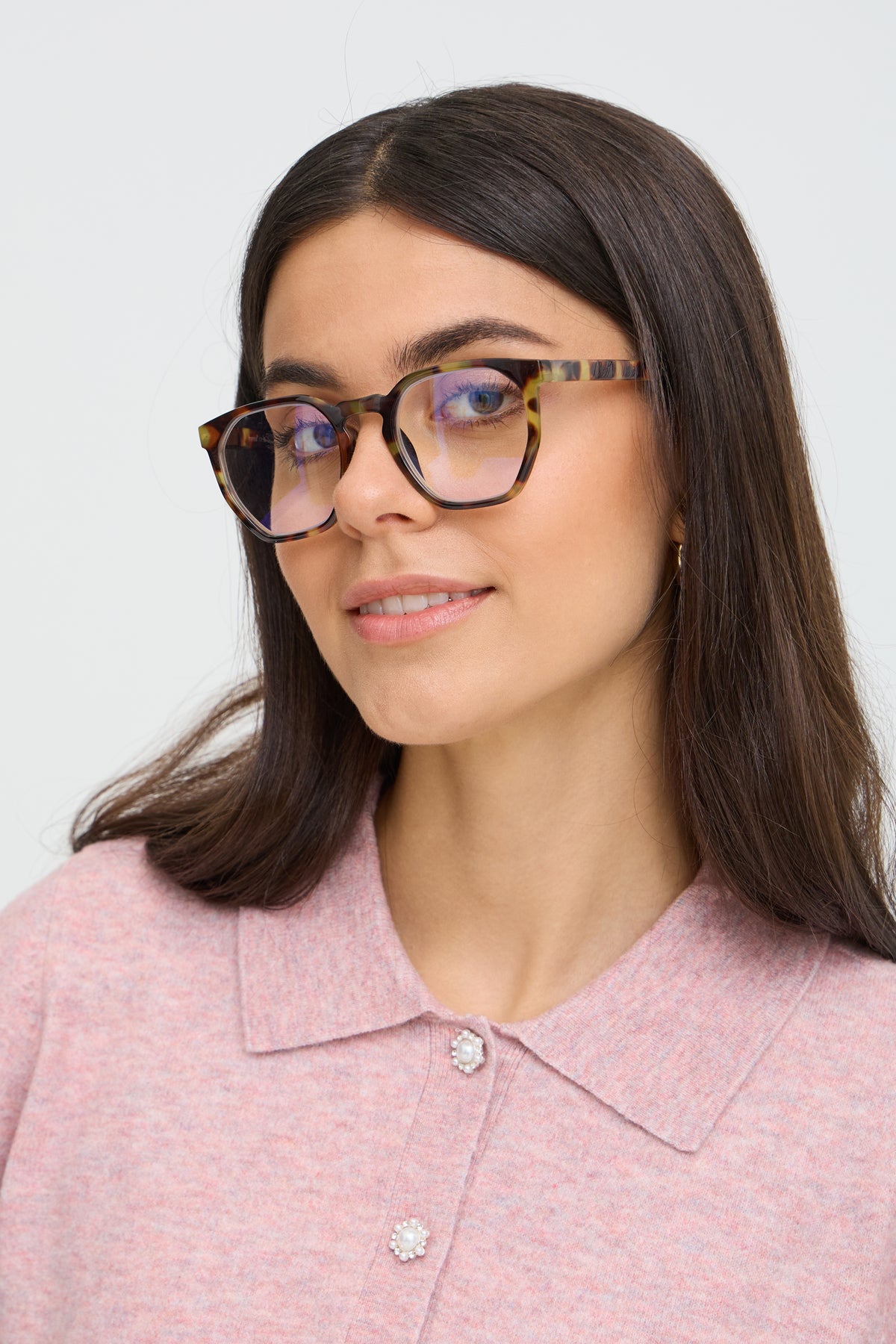 Fransa AMALIA Reading Glasses - Hot Fudge Melange