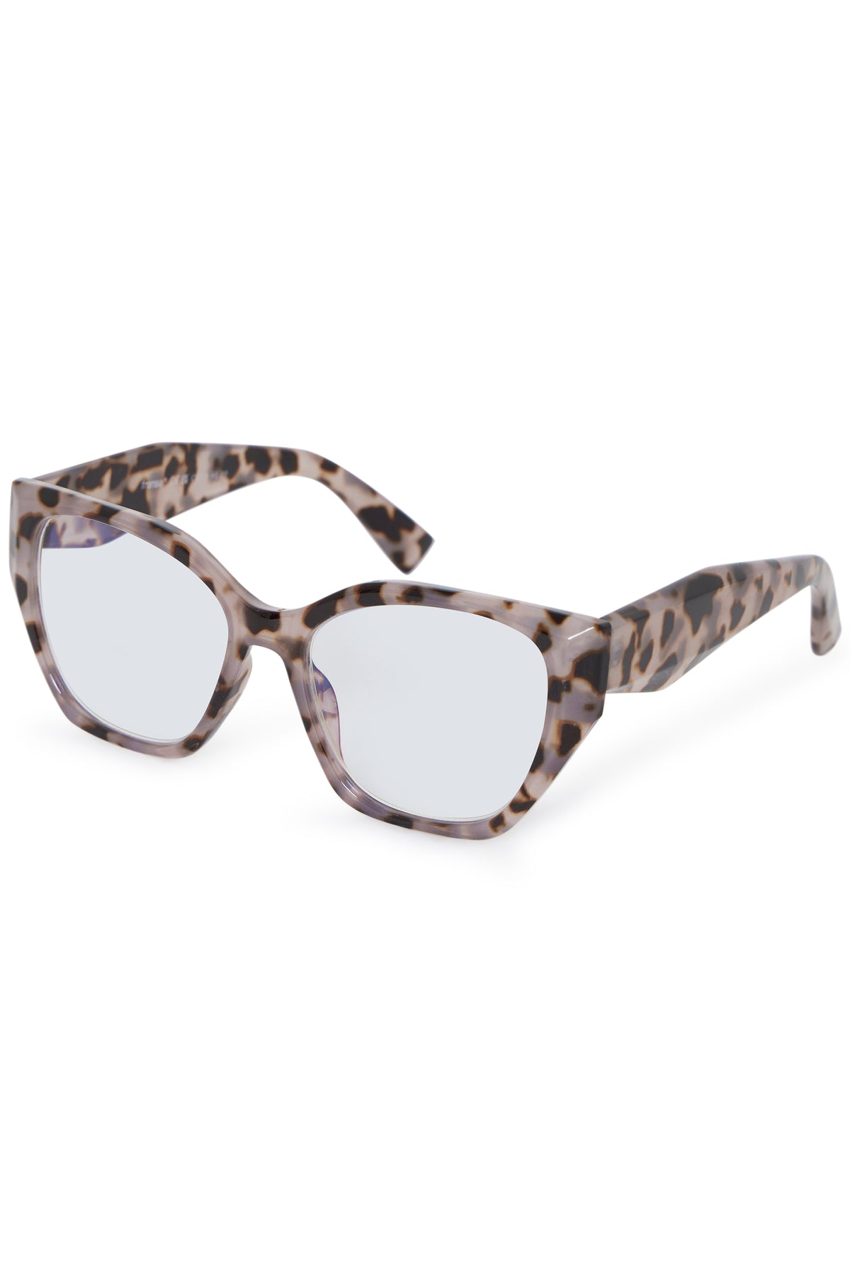 Fransa TAIA Reading Glasses - Silver Pink Melange
