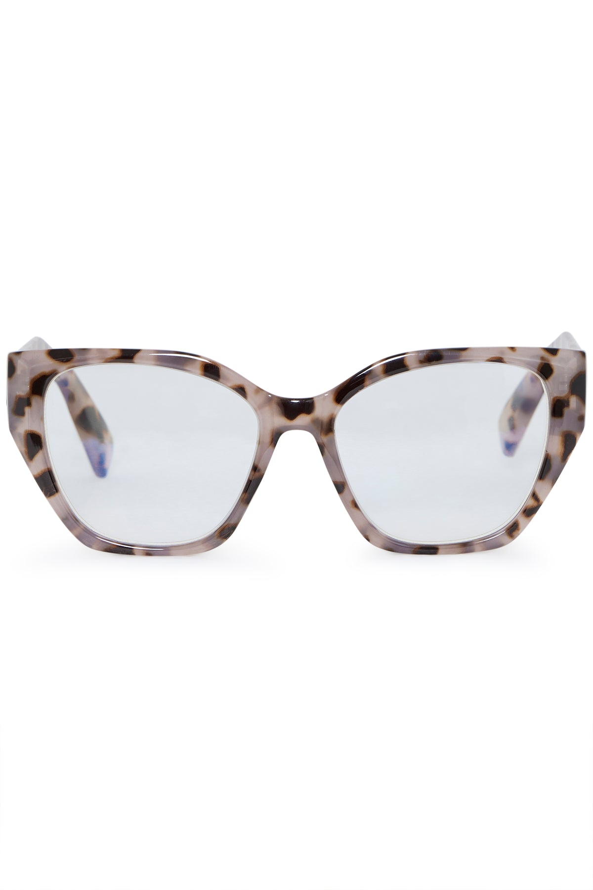 Fransa TAIA Reading Glasses - Silver Pink Melange