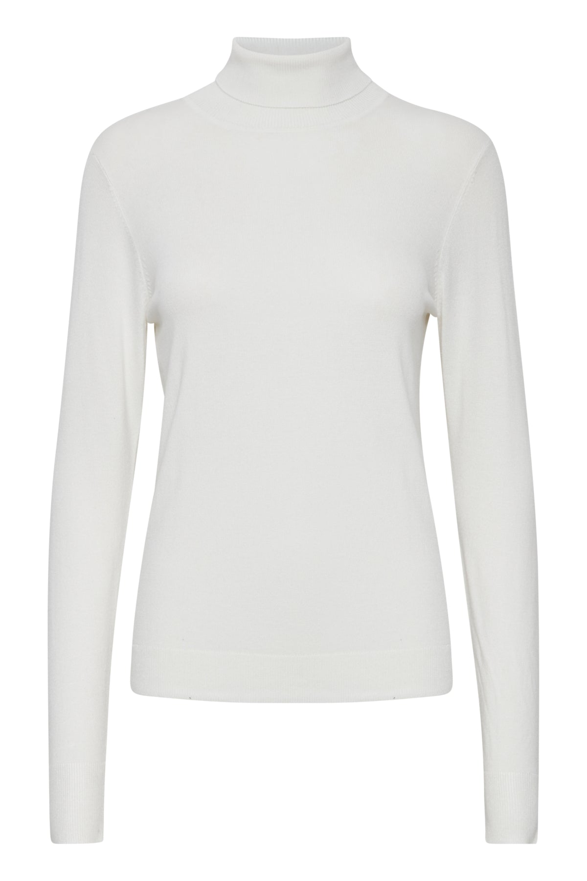 B Young PIMBA Off White Roll Neck Jumper