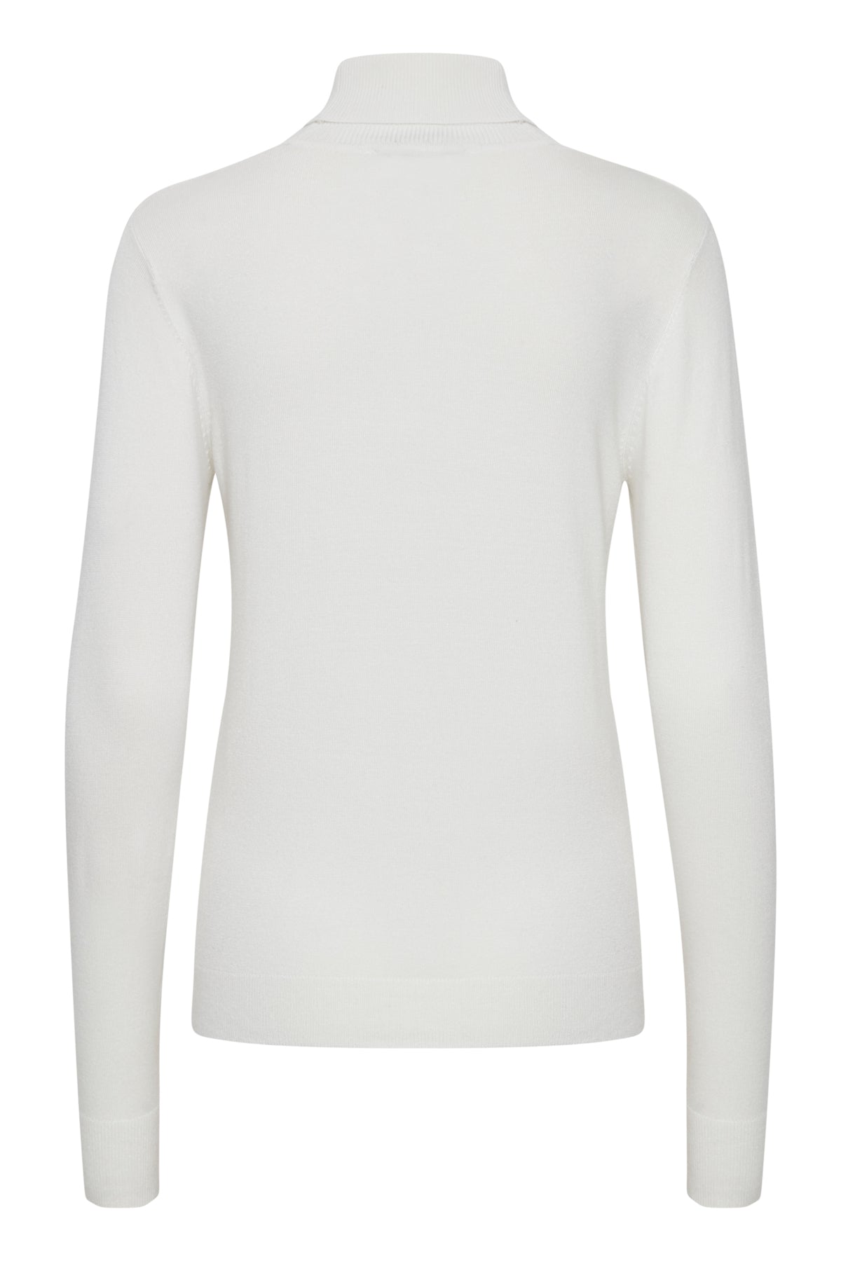 B Young PIMBA Off White Roll Neck Jumper