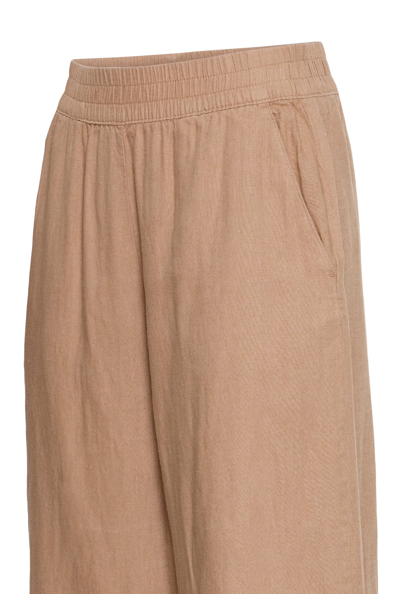 B Young FALAKKA Crop Trousers - Woodsmoke