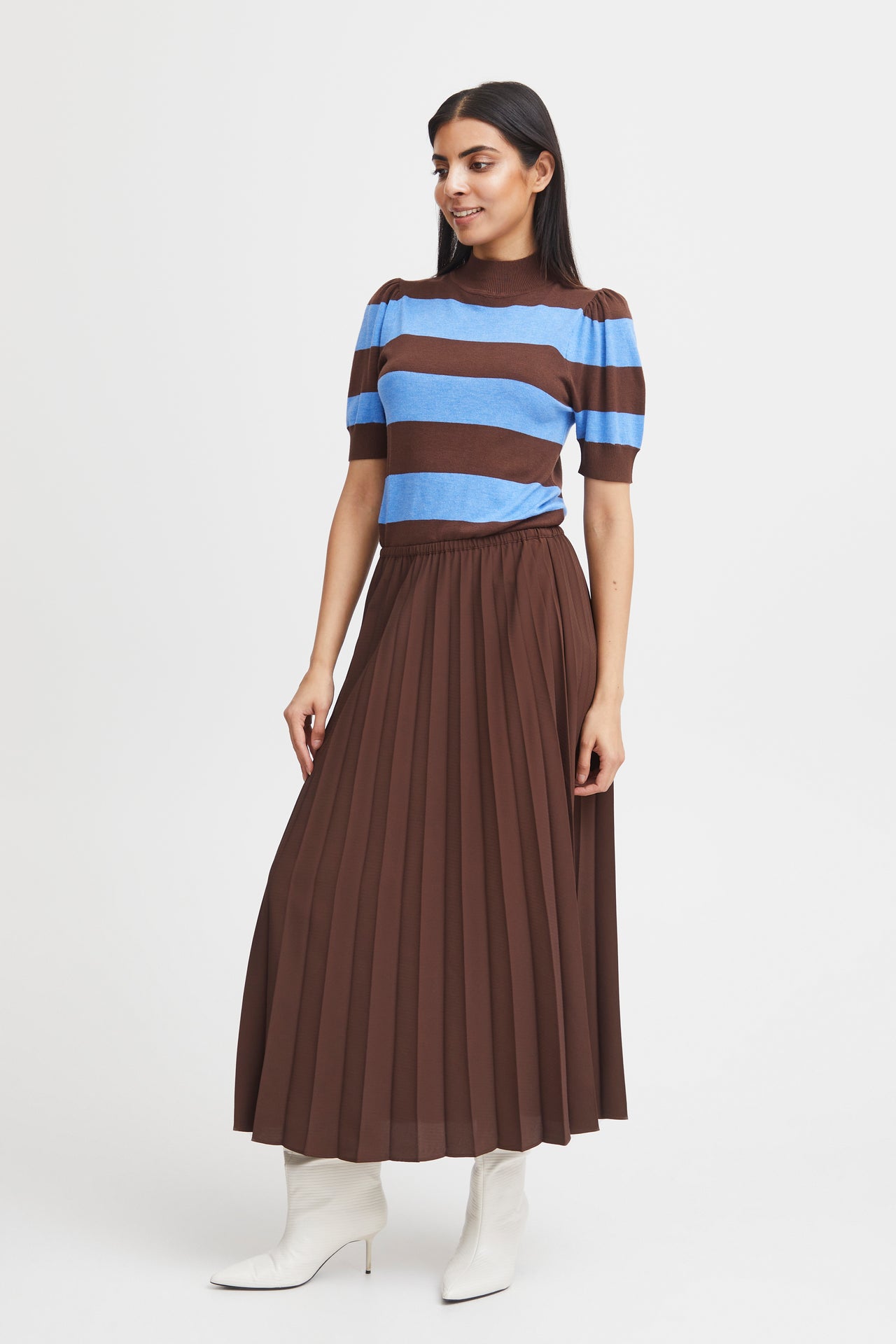 B Young DESON Chicory Coffee Skirt
