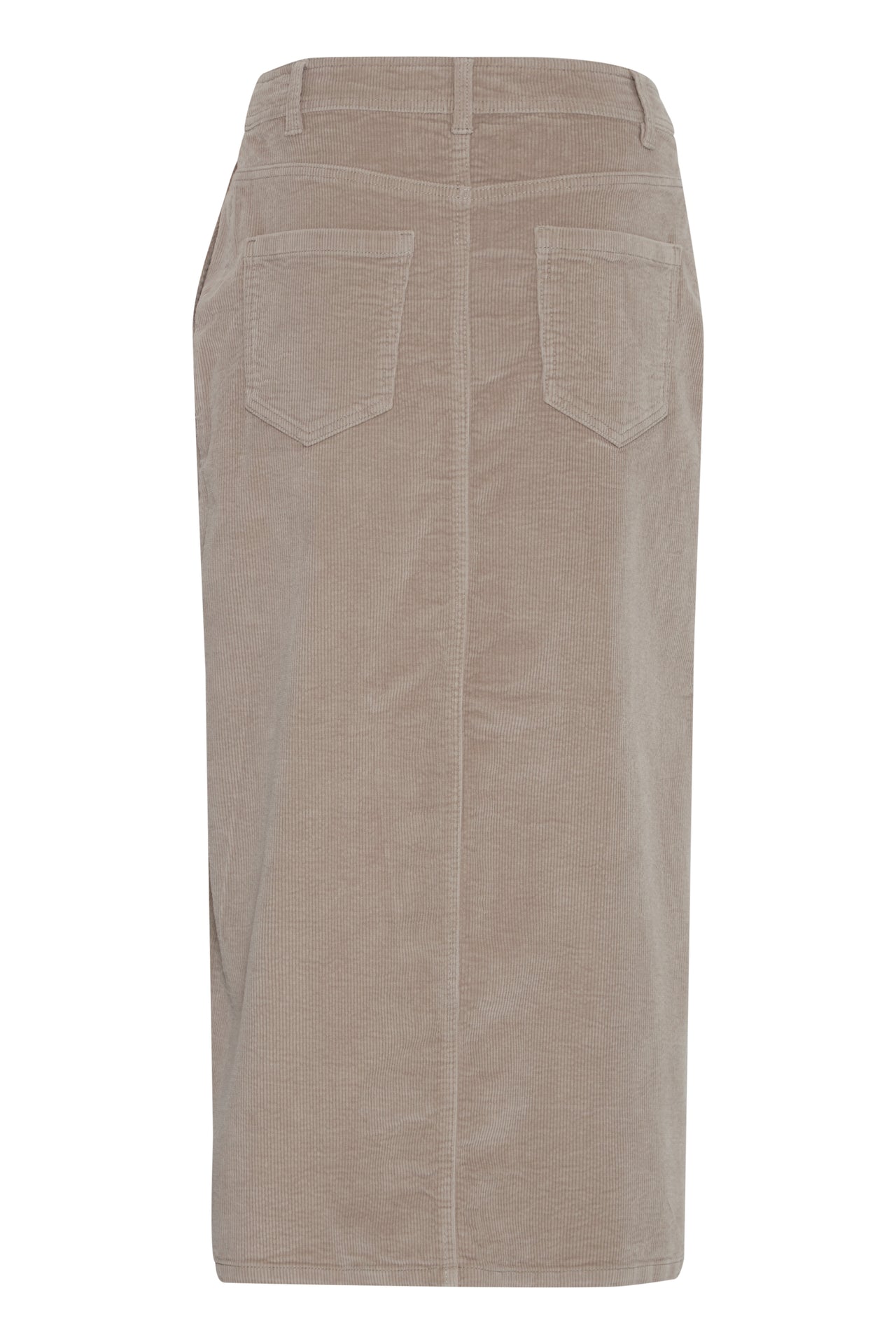 B Young DASIK Woven Skirt - Beige