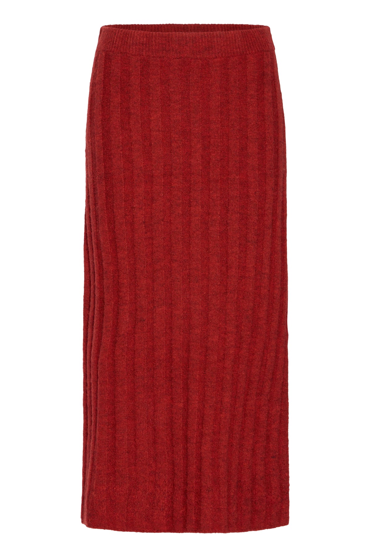 B Young MARIANNE Slim Midi Skirt - Barbados Cherry