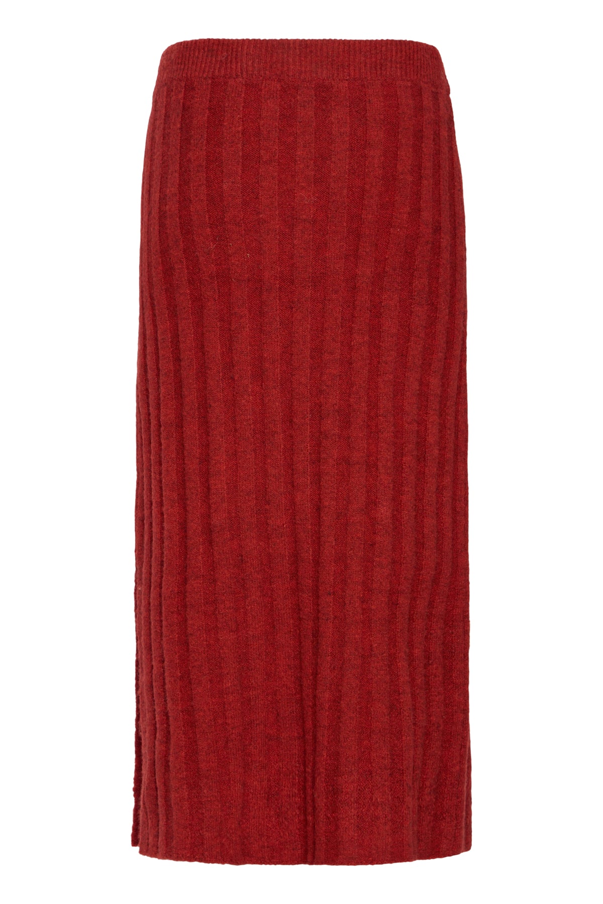 B Young MARIANNE Slim Midi Skirt - Barbados Cherry