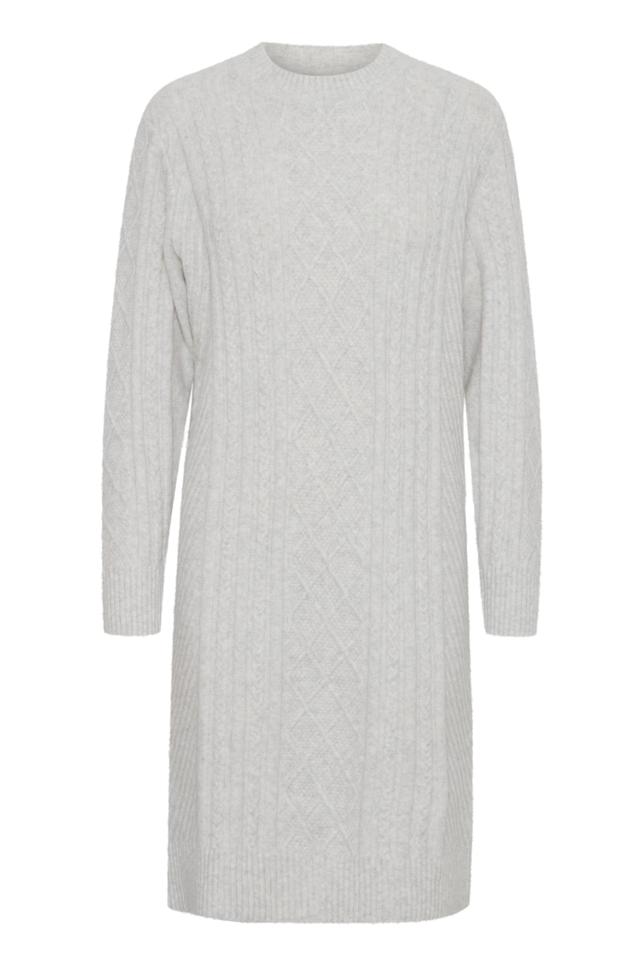 B Young MEDI Knitted Dress - White