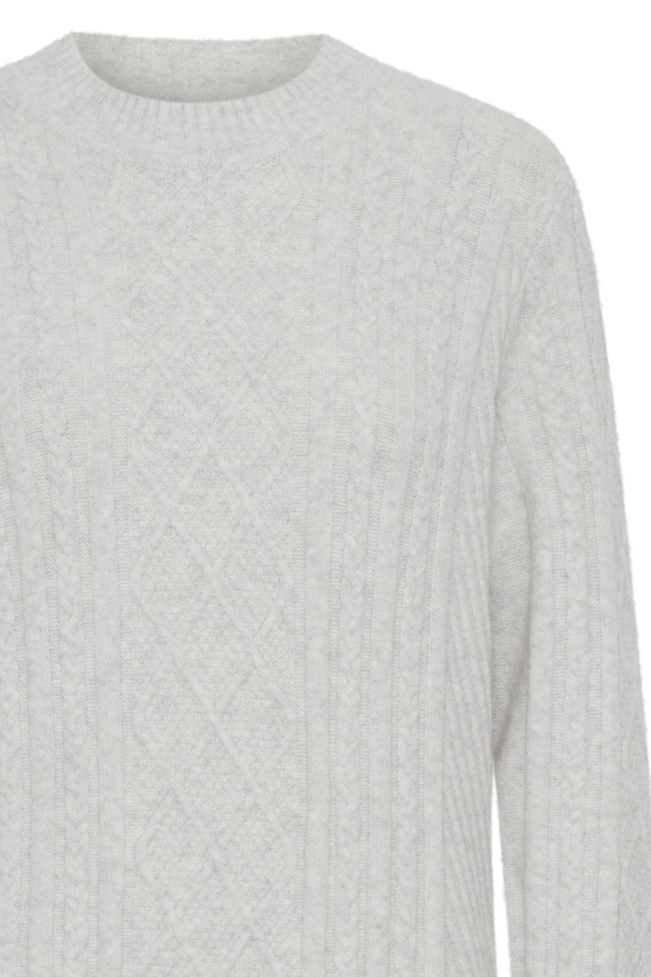 B Young MEDI Knitted Dress - White