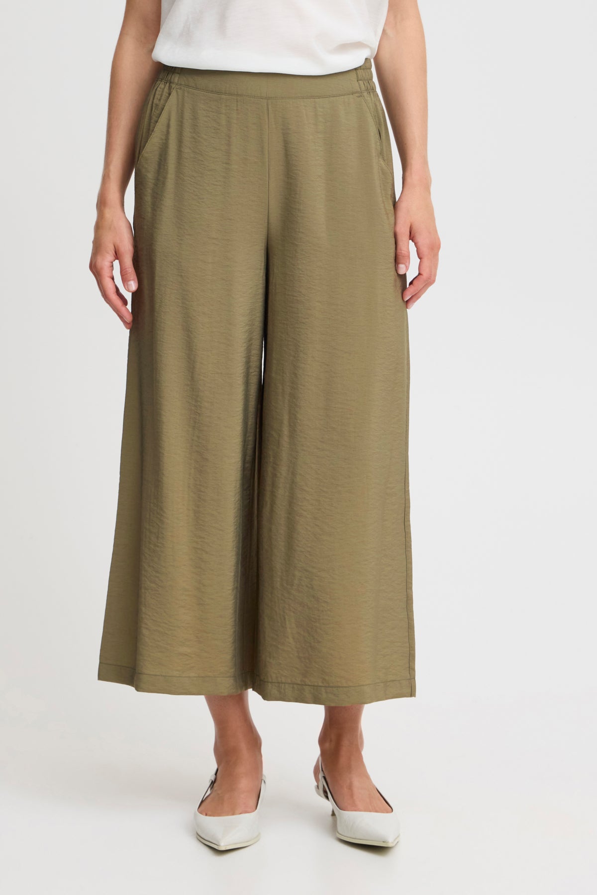 B.young Olive Hailey Culotte Pants