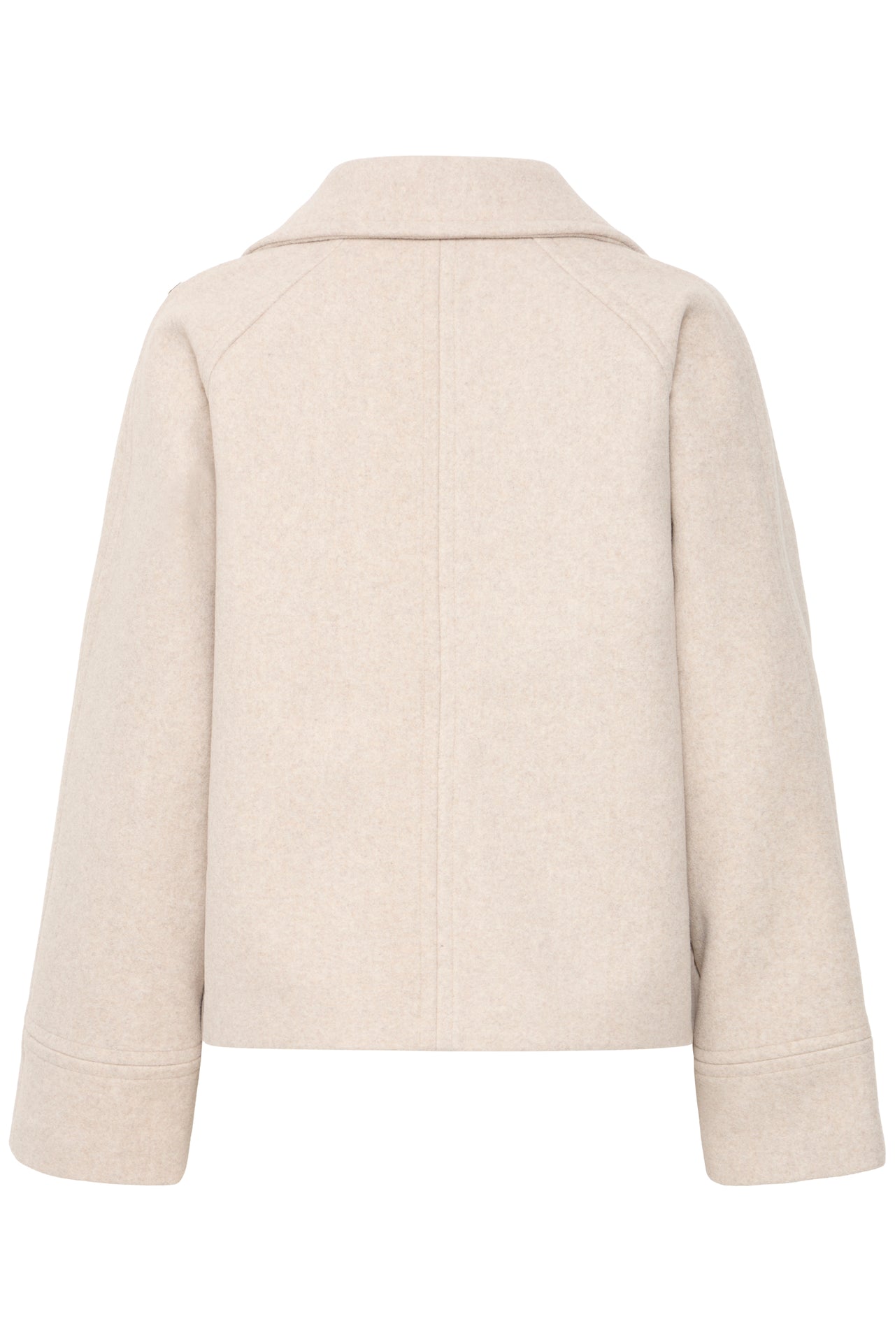 B Young CILIA Short Jacket - Humus Melange