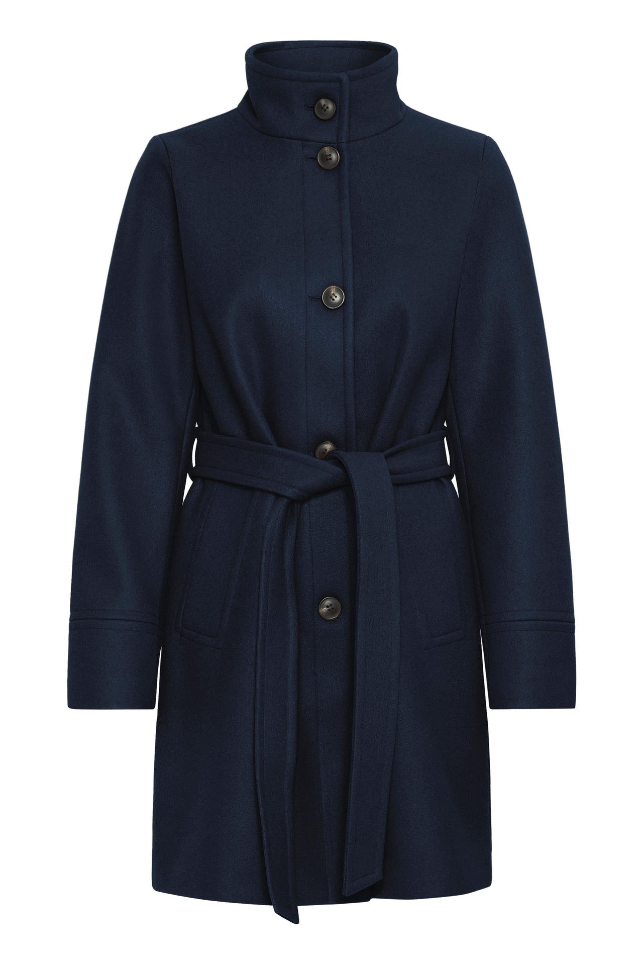 B Young CILIA Coat - Navy
