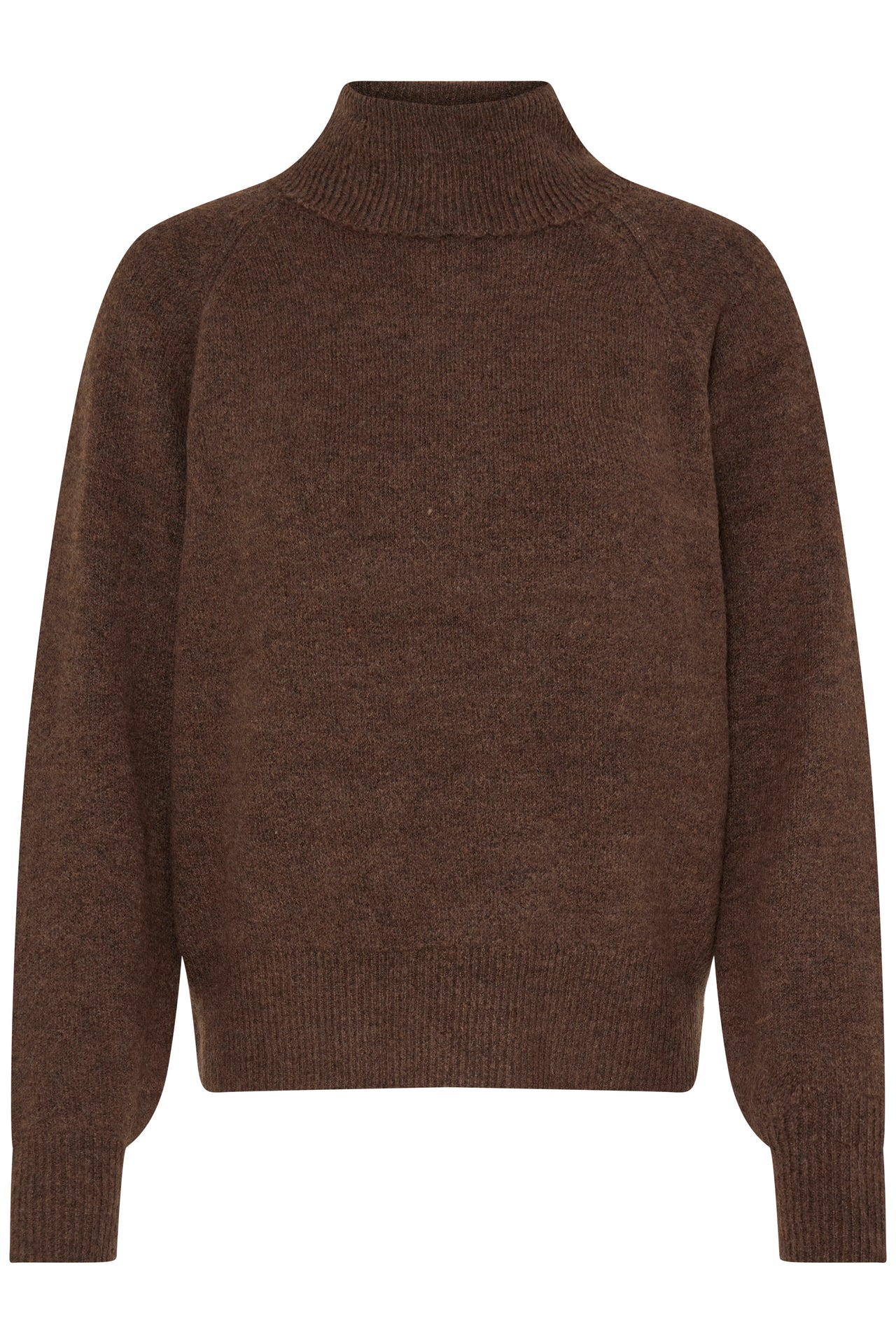 B Young MONNA Rollneck Jumper - Java Melange