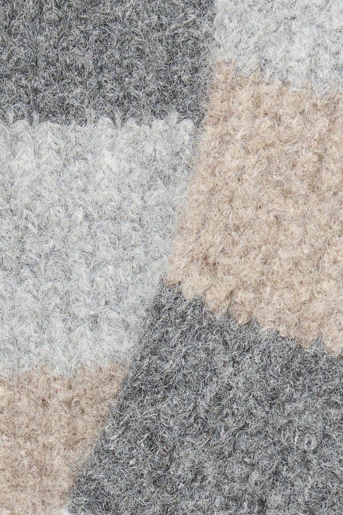 B Young VASHA Scarf - Grey Melange