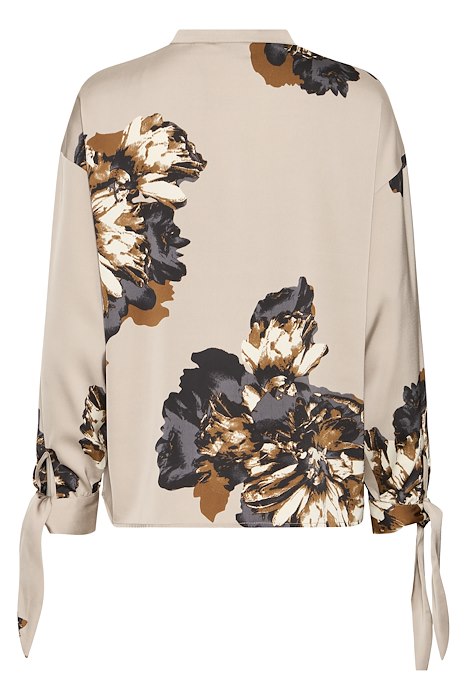 B Young JANNIKE Bow Shirt - String Mega Flower