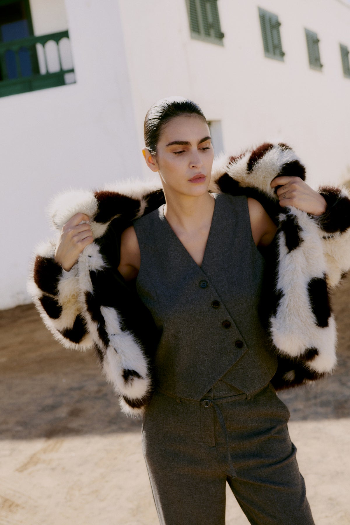 B Young BEMIO Coat - Birk Cow