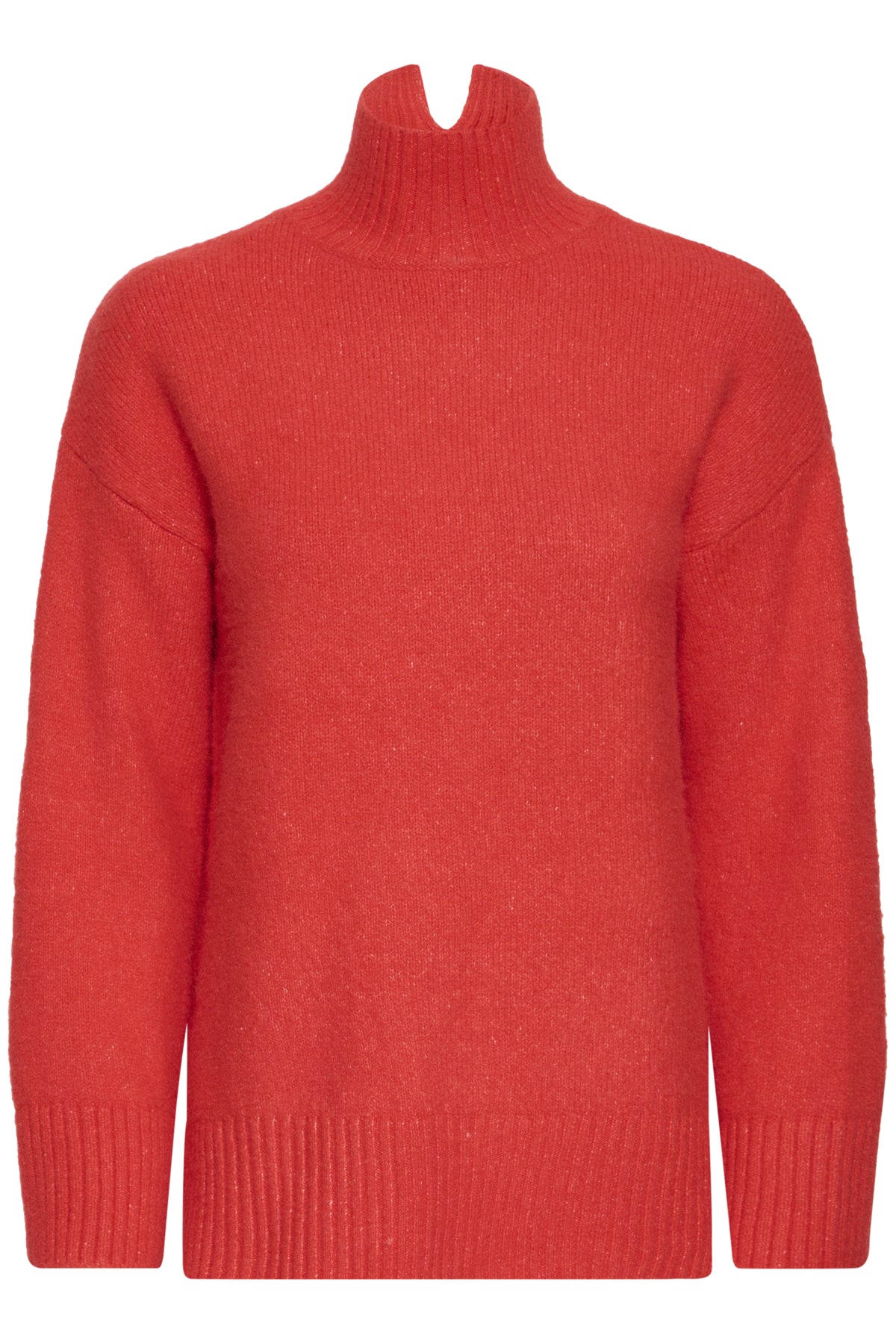 B Young OLMA Turtleneck Jumper - Barbados Cherry