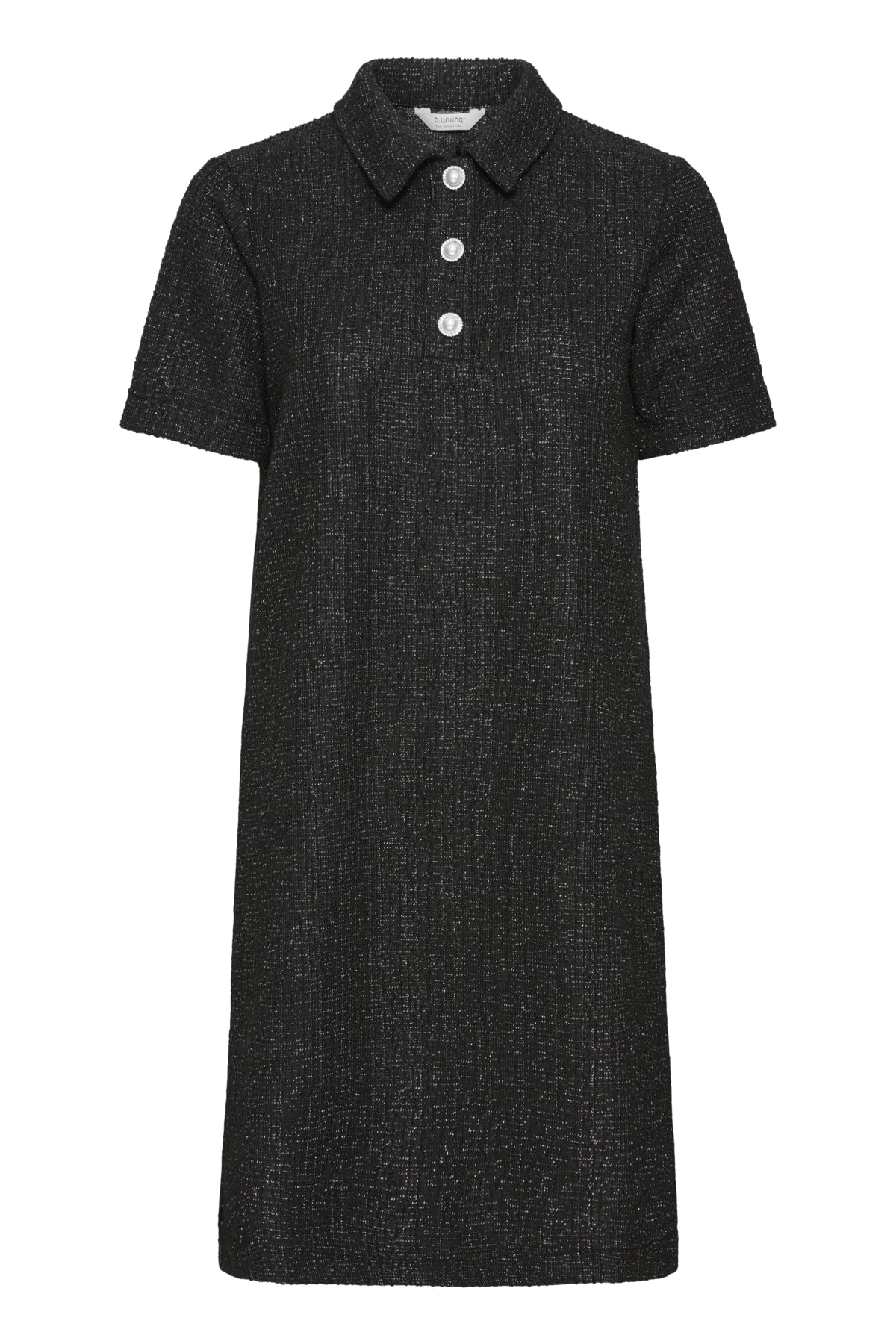 B Young Panthea Short Dress - True Black