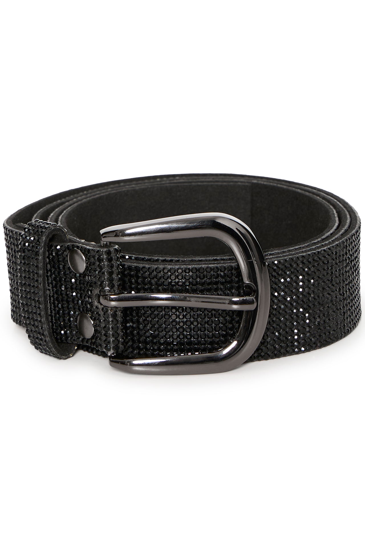 B Young Villi Belt - Black Metal
