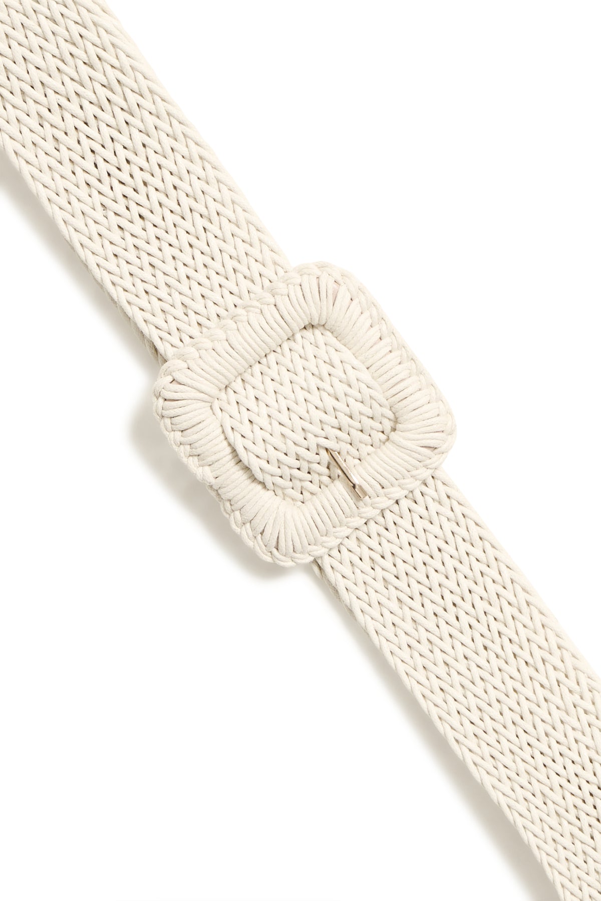 B Young Viflet Cotton Belt - Marshmallow