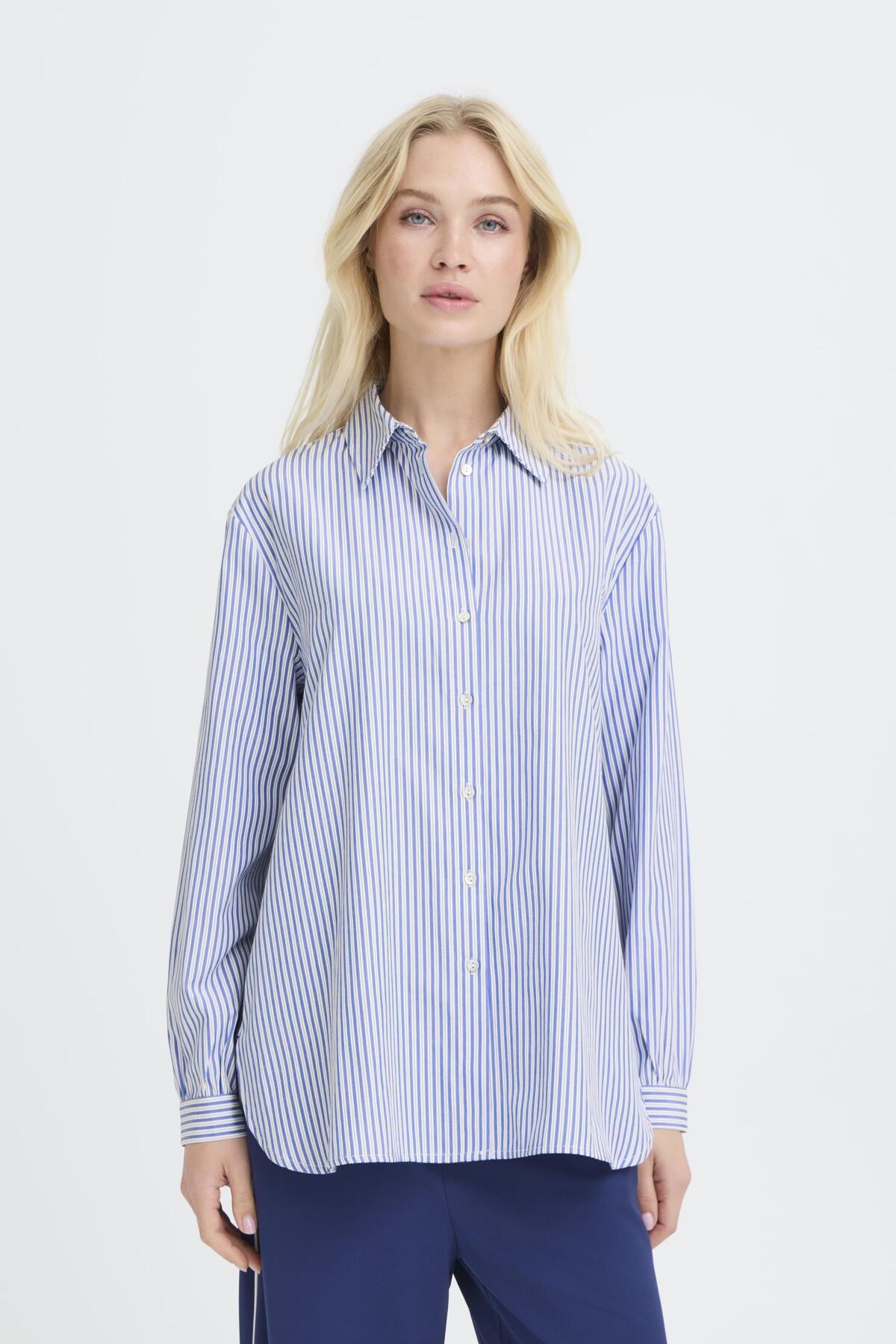 B Young HANIO Tape Shirt - Hanio Stripe