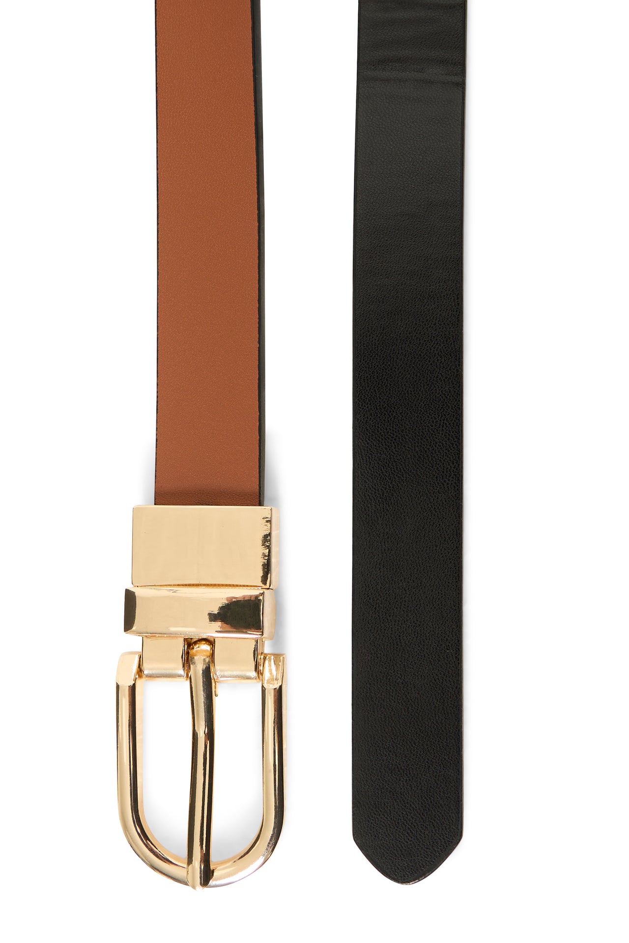 B Young WESSY Reversible Belt - Meteorite/Brown