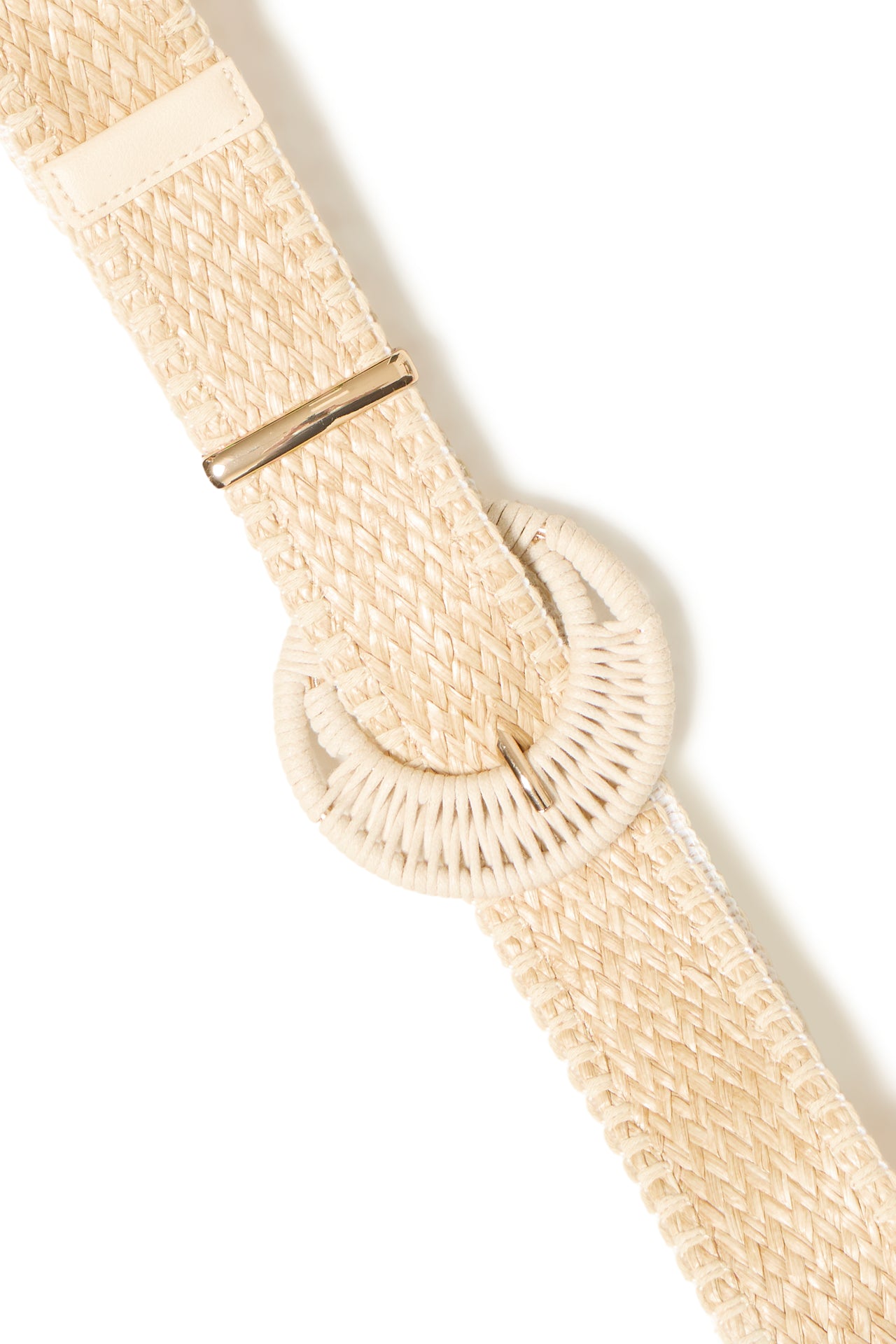 B Young ESTRAW Belt - Natural Light Straw