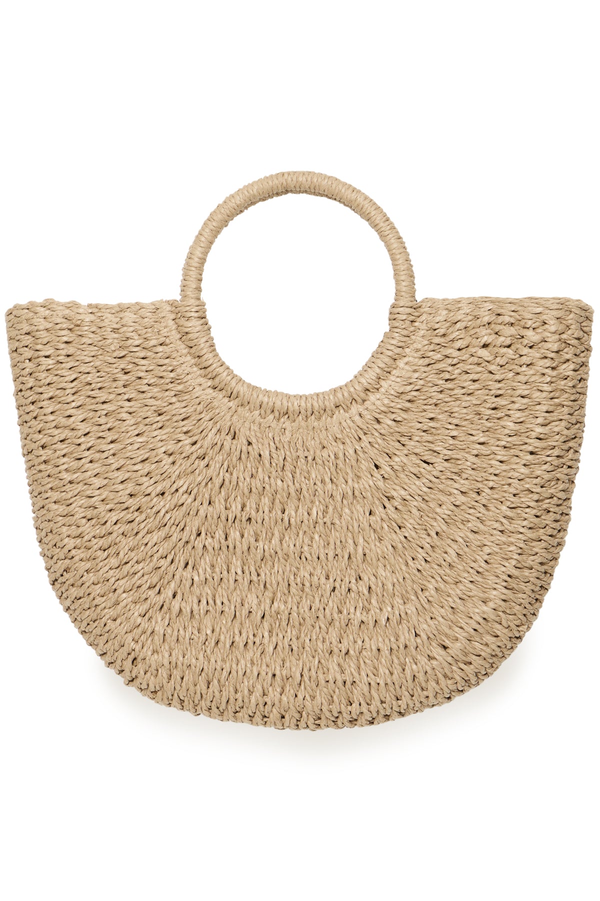 B Young VASHTI Shopper Bag - Natural Medium Straw