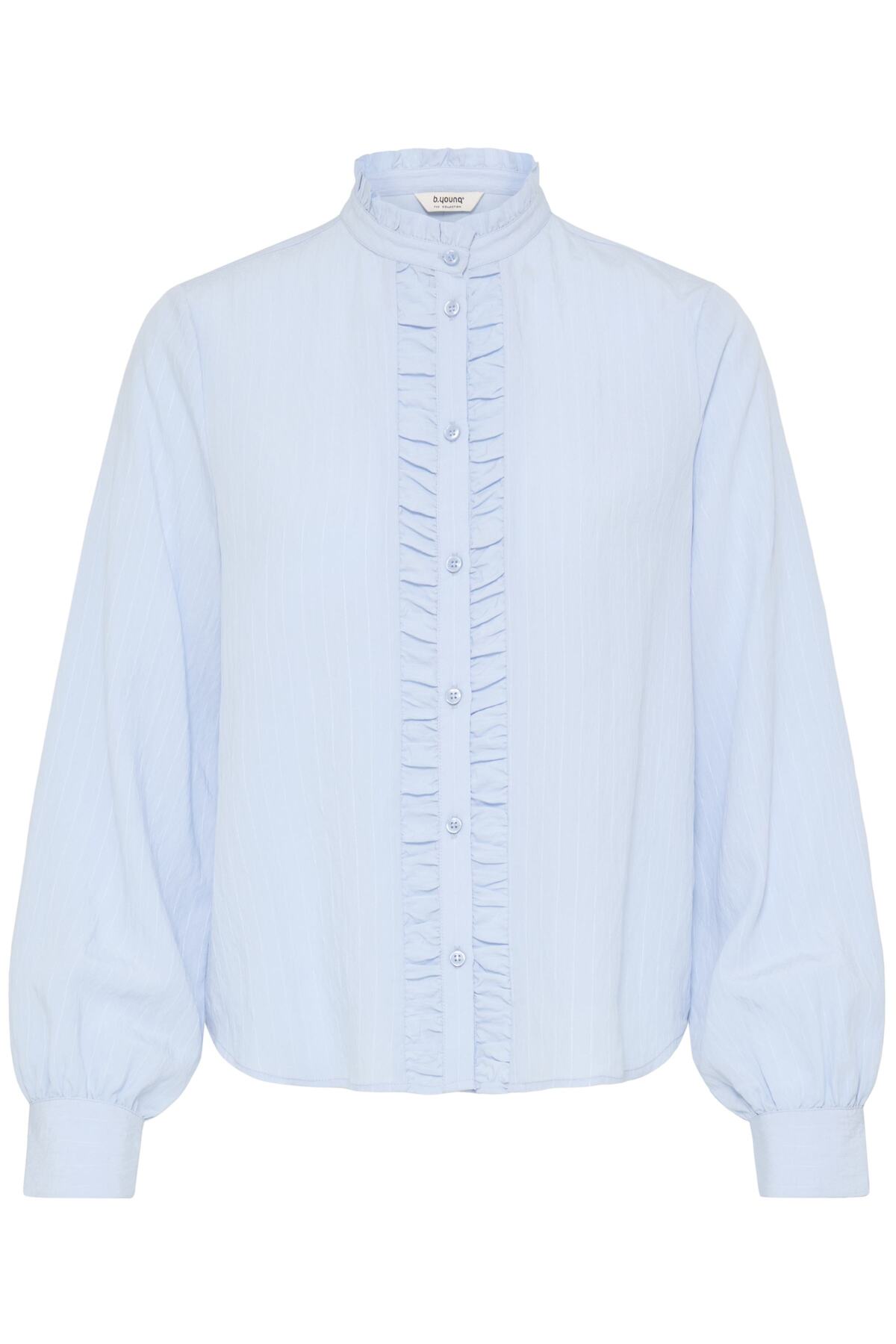 B Young FLAVIE Shirt - Chambray Blue