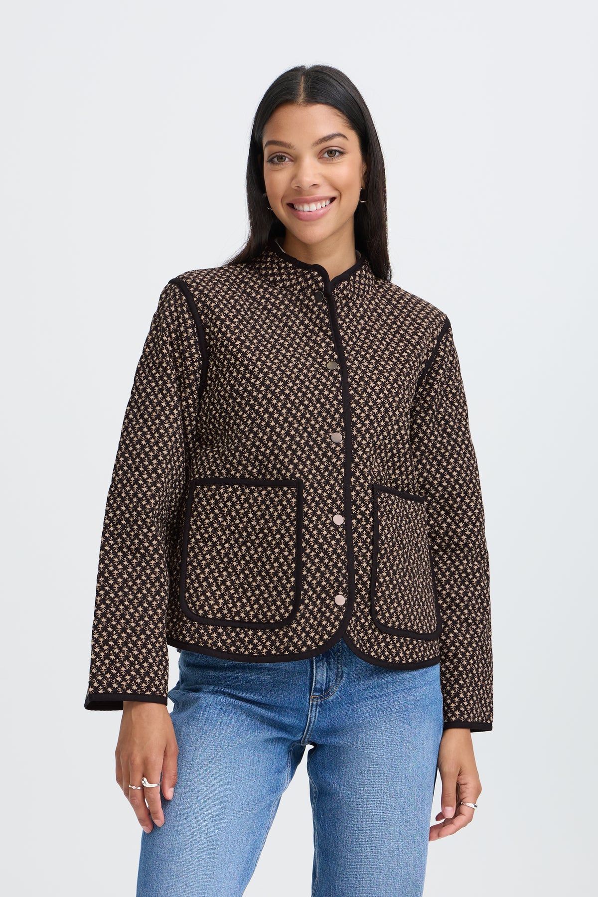 B Young DANIAN Jacket - Meteorite Ethnic