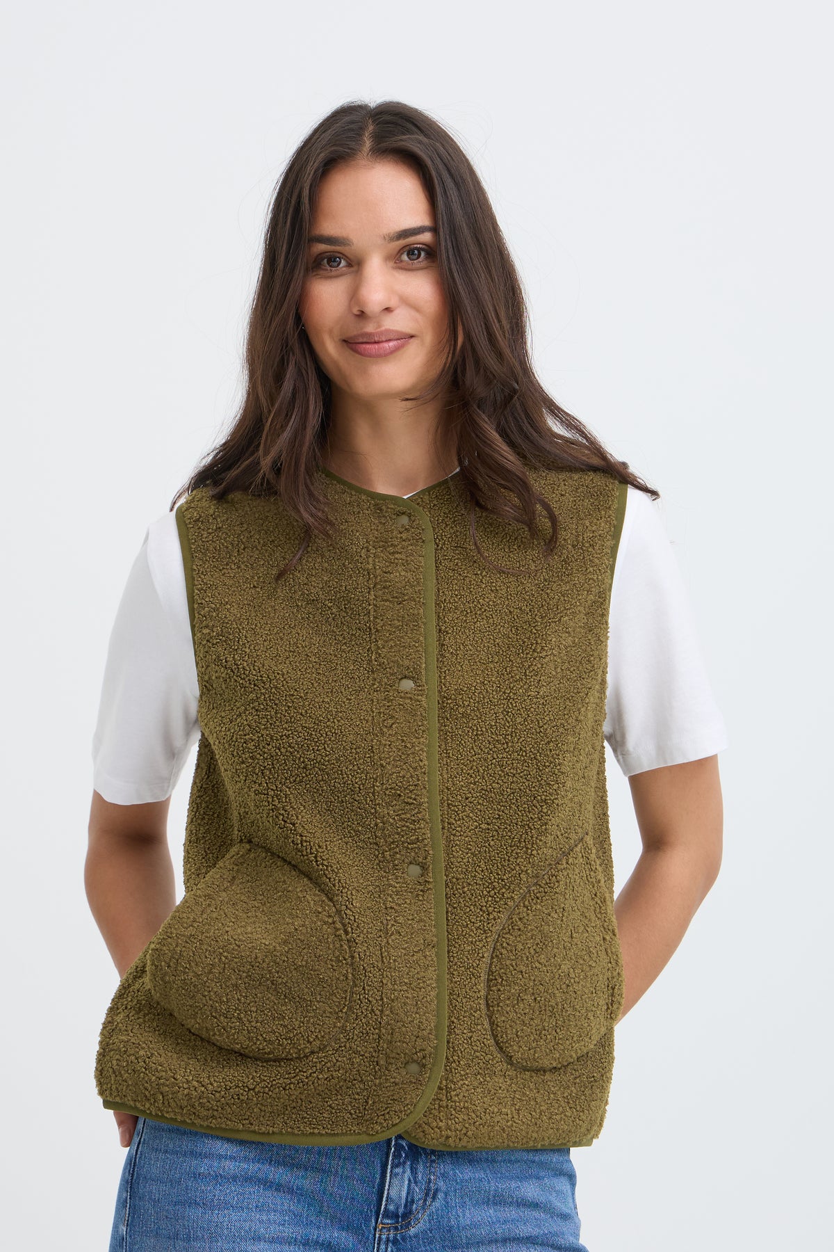 B Young Waistcoat - Beech