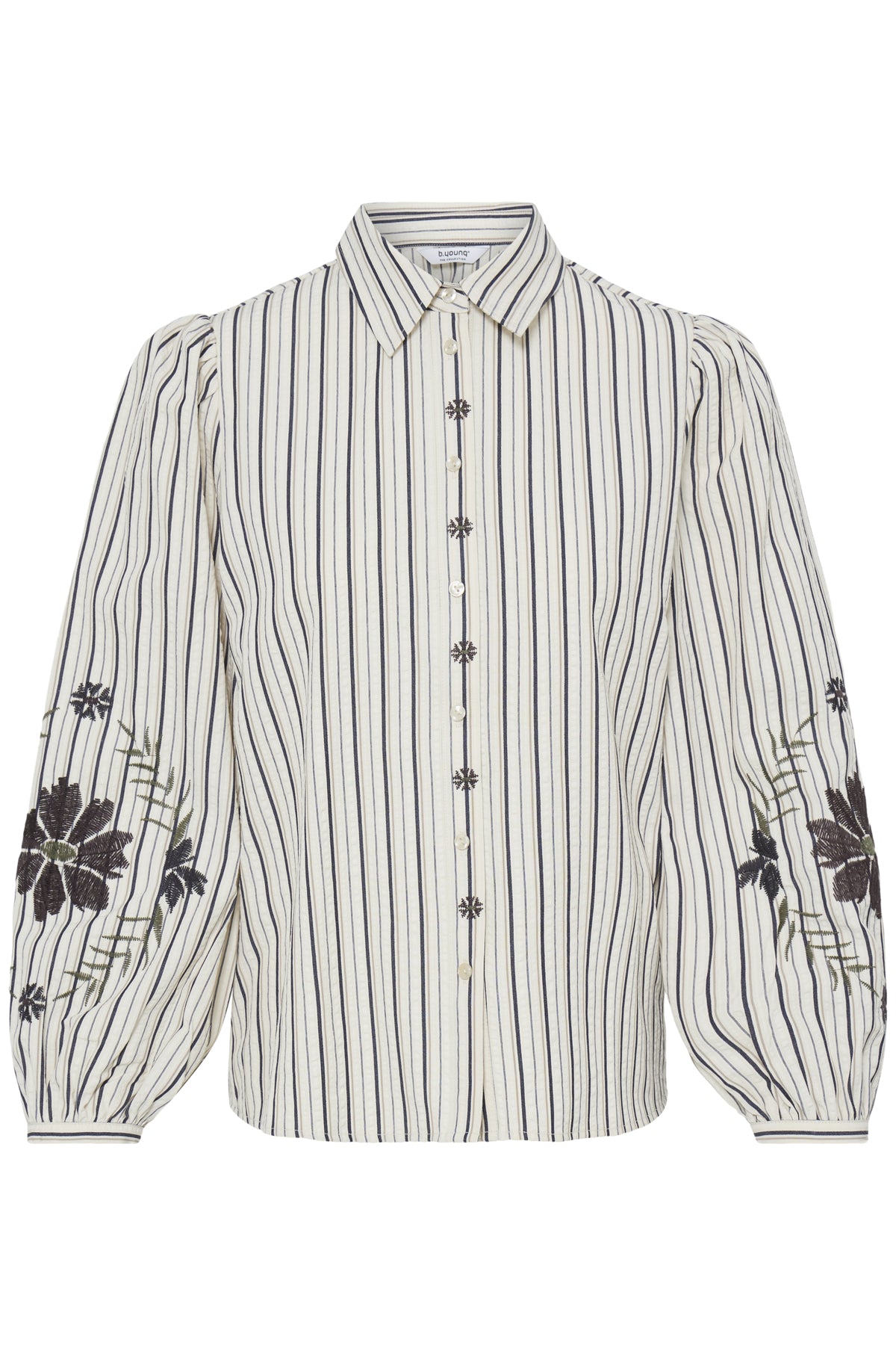 B Young HIPPI Shirt - Birch Strip