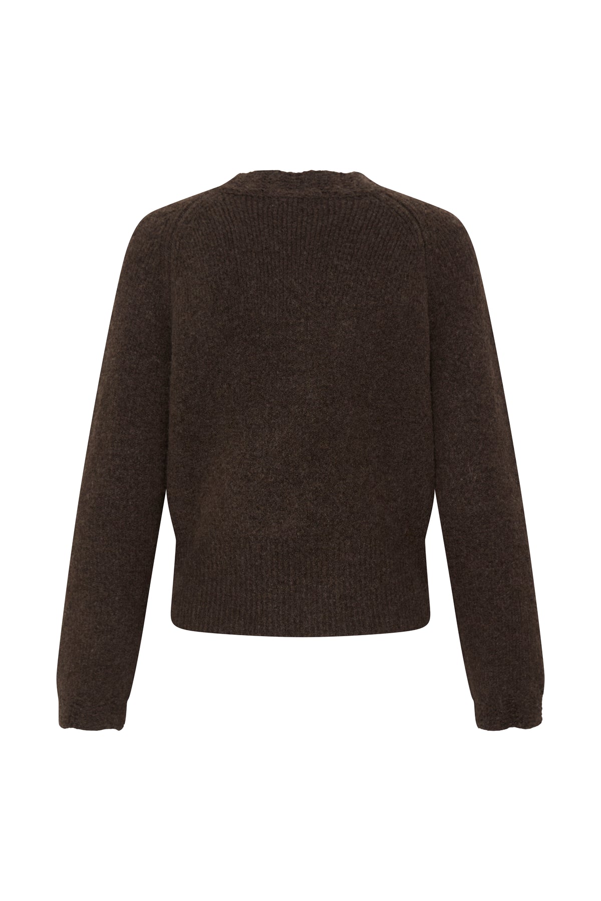 B Young Miel Wrap Jumper - Java Melange