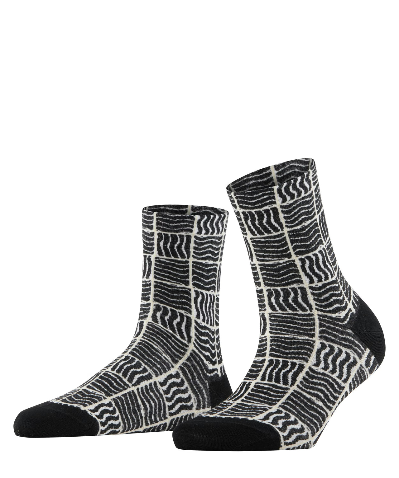 FALKE Coast Tile Socks - Black