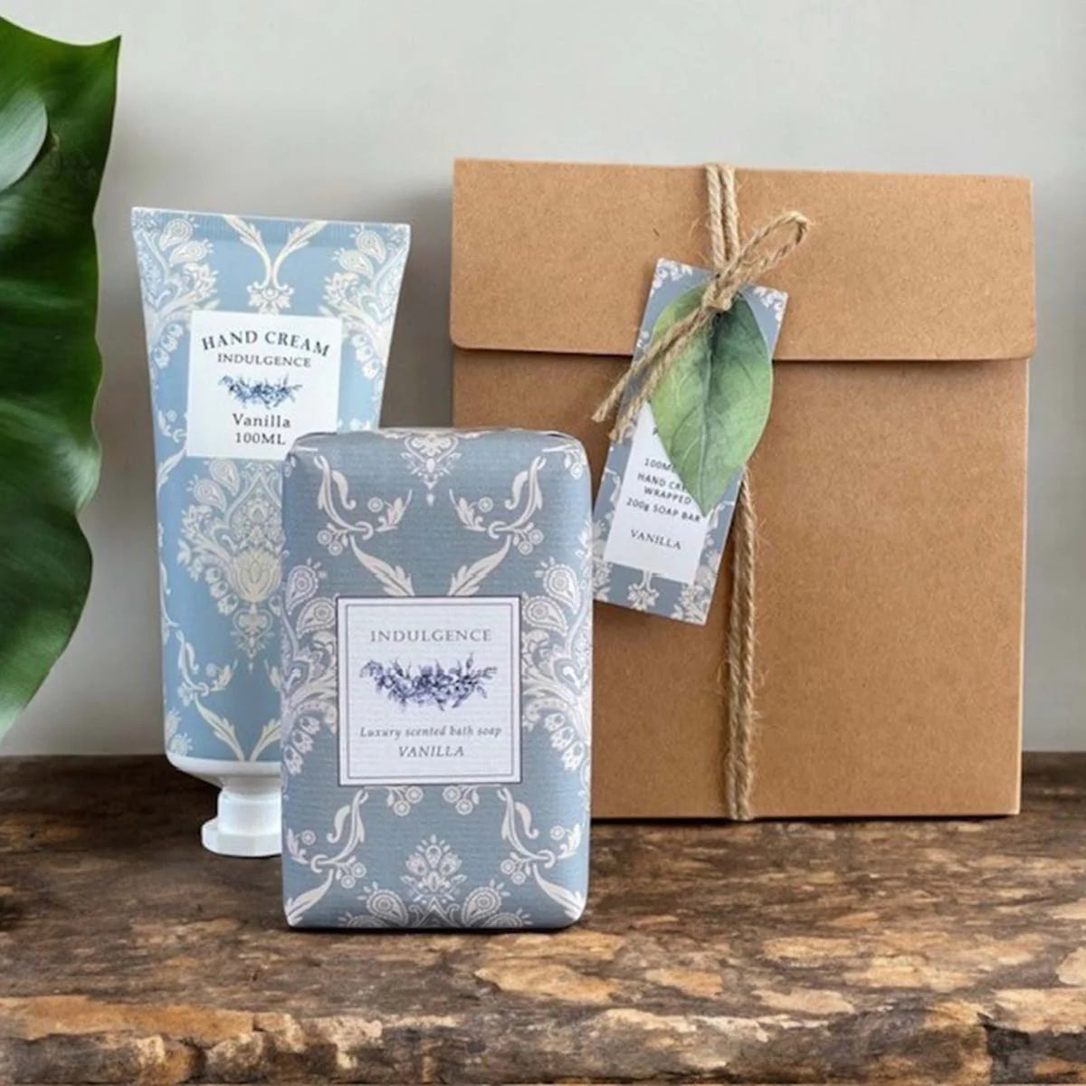 Biggie Best Kraft Bag Gift Set - Vanilla