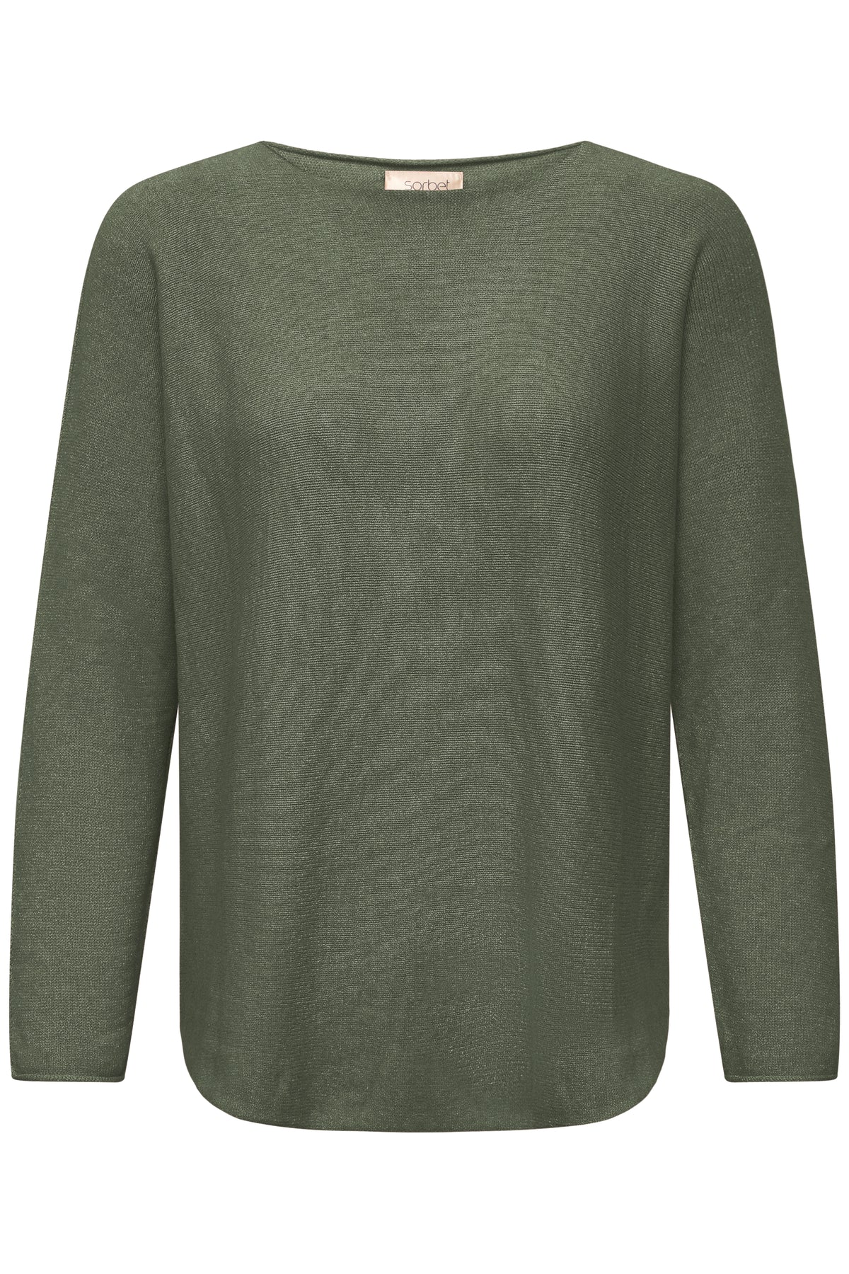 Sorbet Innova Knitted Jumper - Khaki